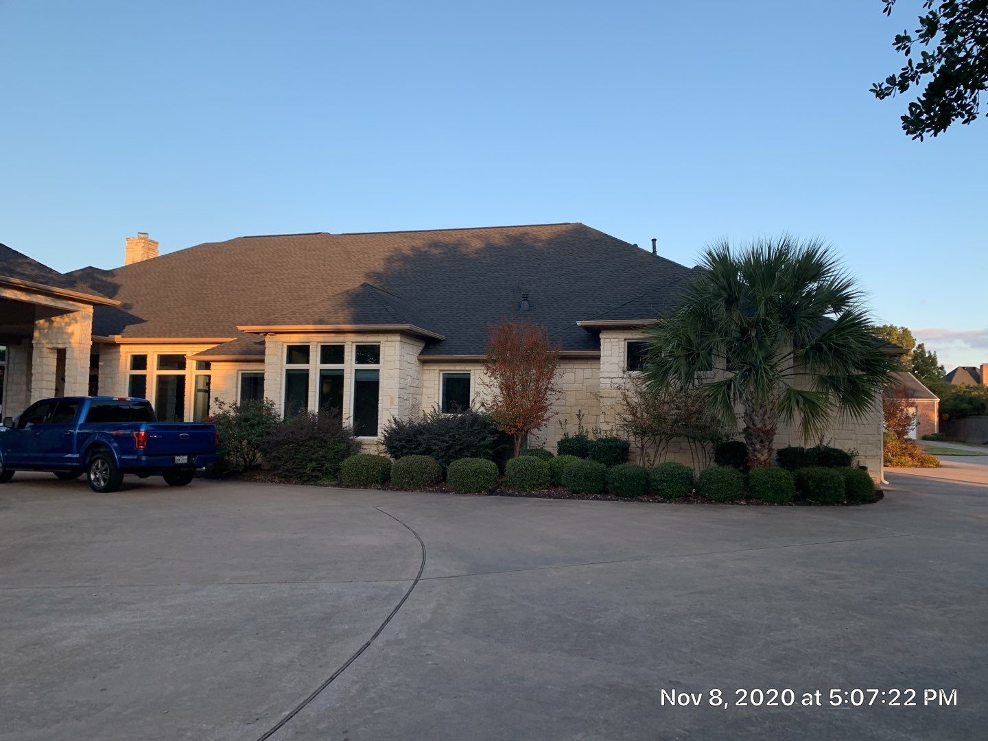 Huge Estate - Residential Roofing Installation using GAF Timberline HDZ Shingle System by First United Roofing & Construction