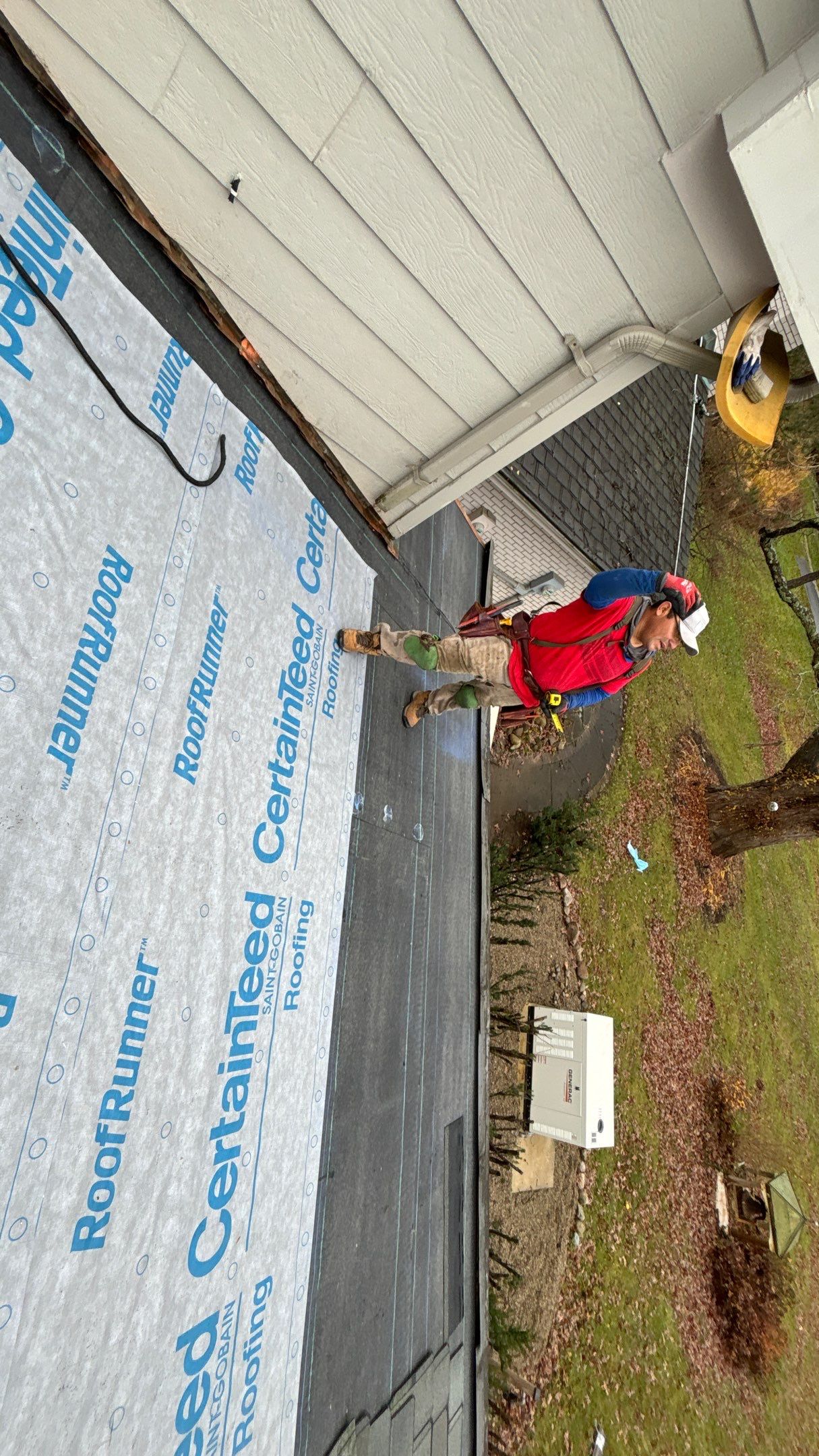 Roof Replacement using Certainteed HD Moire Black by 180 Contractors