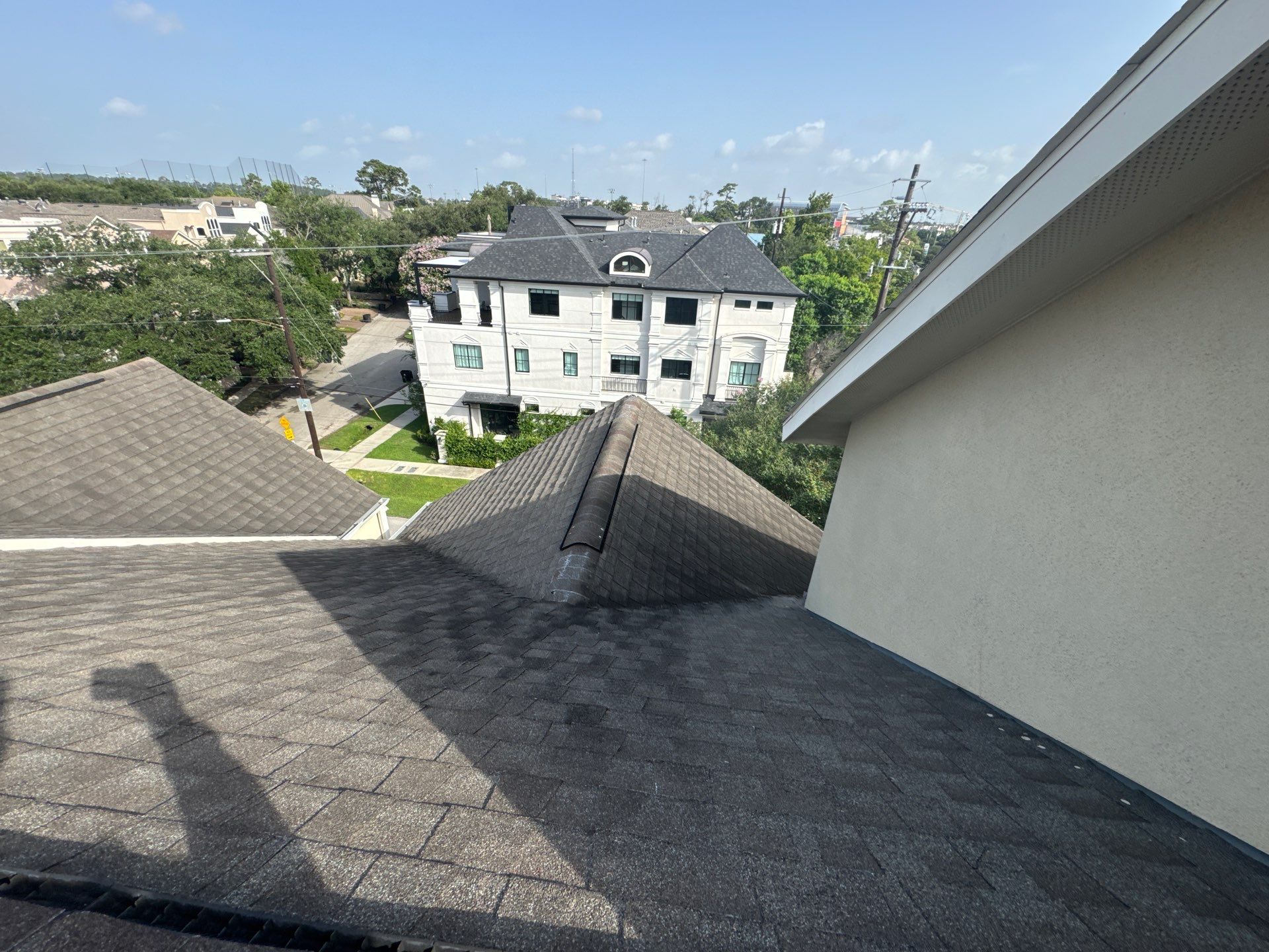 4 Story Leak Repair  by Associates Roofing Unlimited 