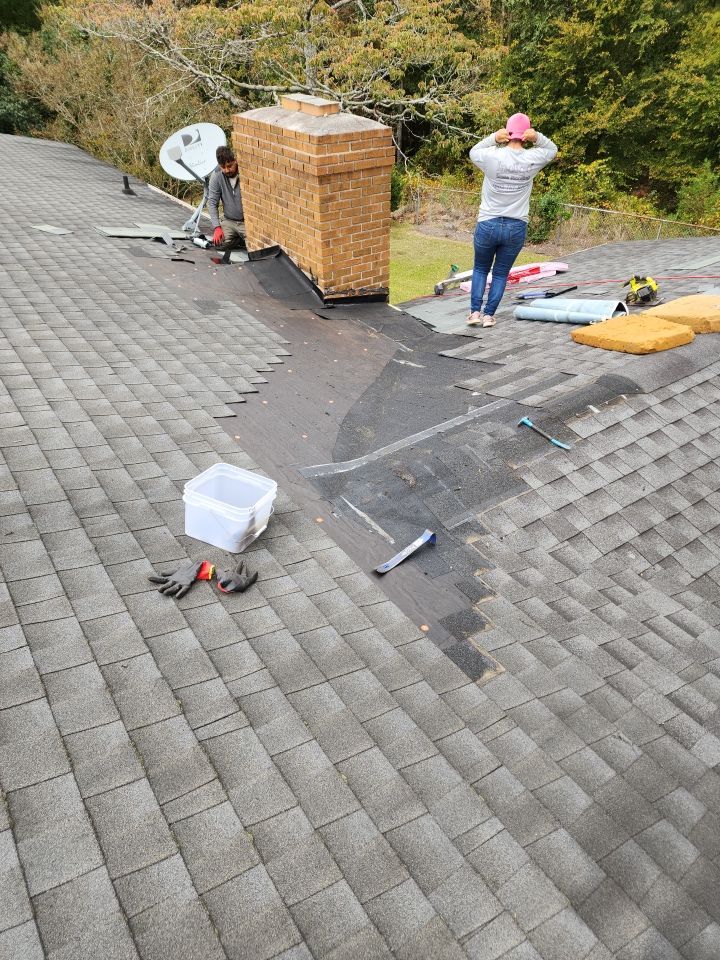 Residential Roofing Repair using Ashphalt Shingles by Indigo State Roofing