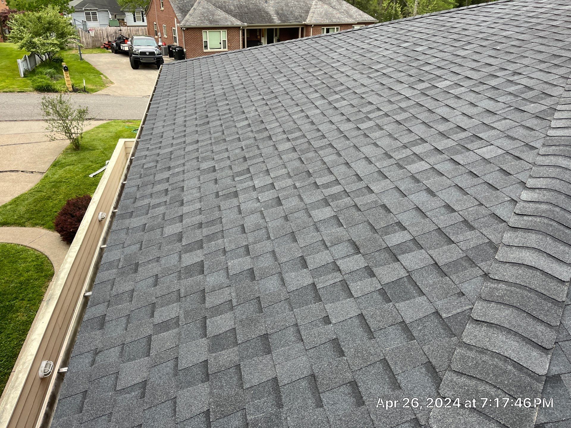Residential Roofing Installation using Certainteed Landmark Pro Shingles by Fahey Roofing + Contracting