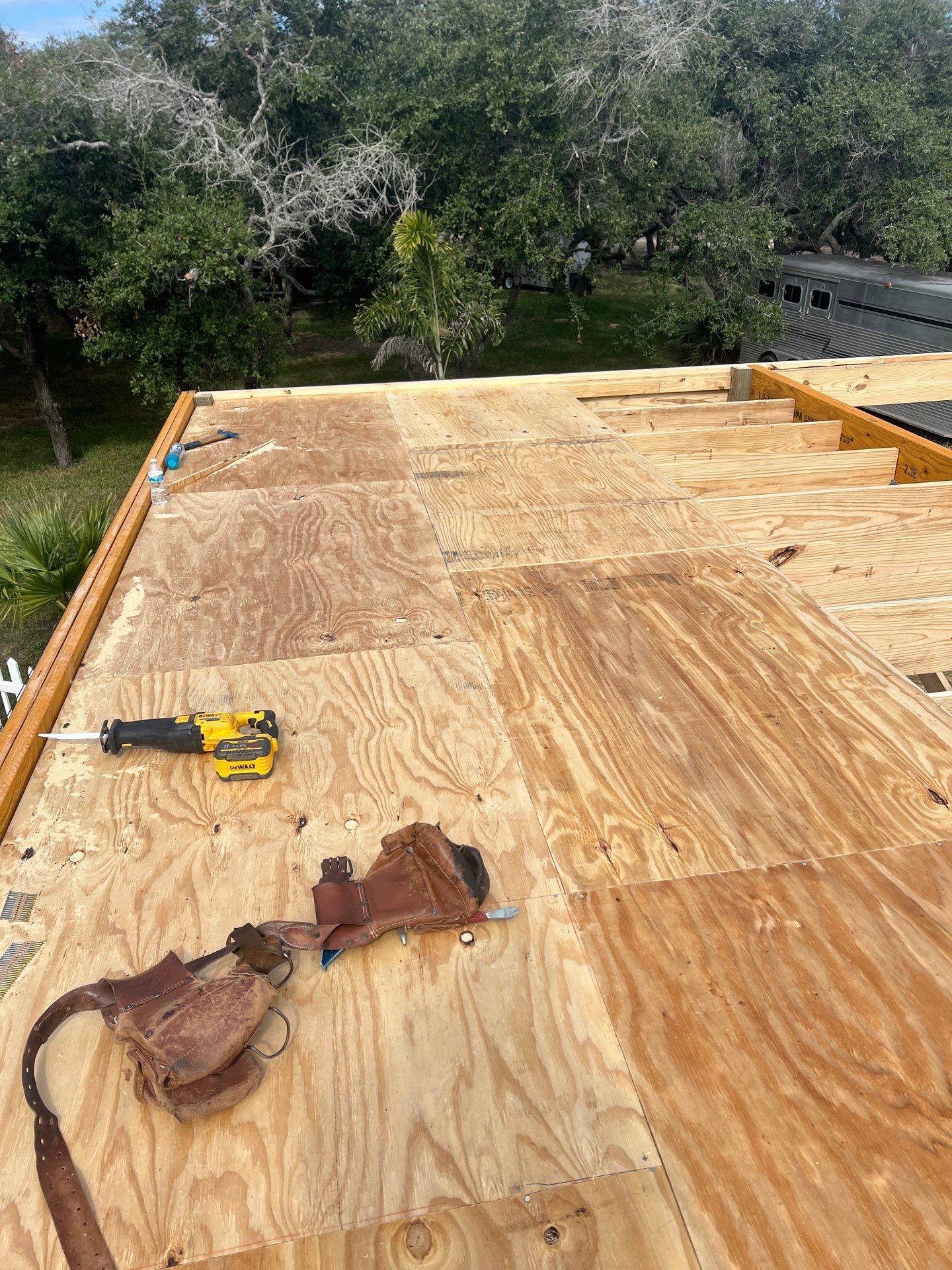 Poolside Pink Top by Bayfront Roofing and Construction