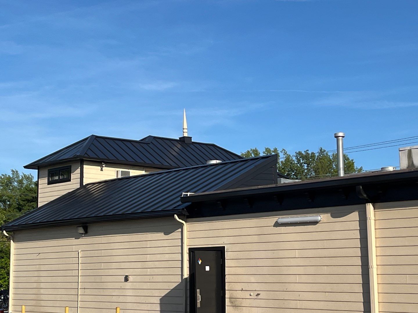 Roof painting, Jose Tequilas Norfolk, VA by AKK Painting LLC