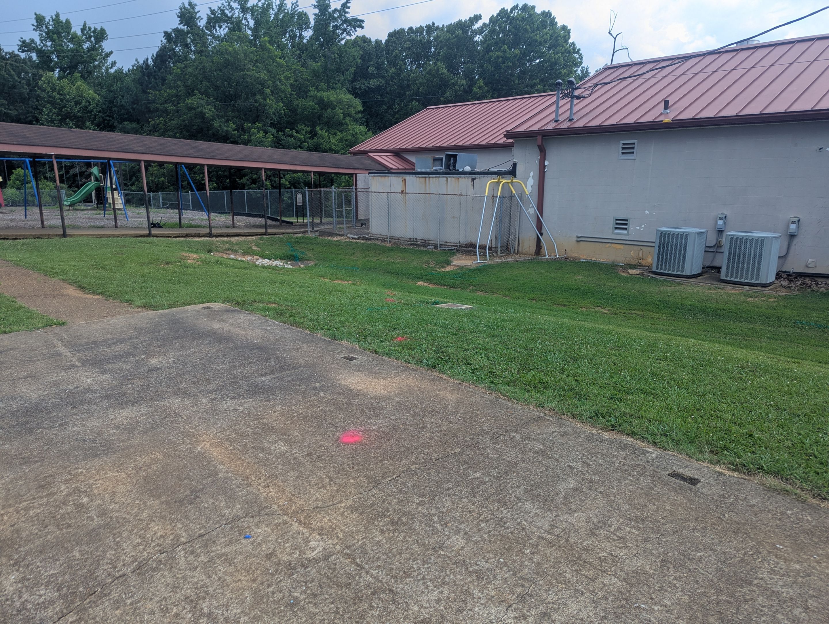 Utility Locate and GPR (School Project) by Alsip Locating Service, LLC