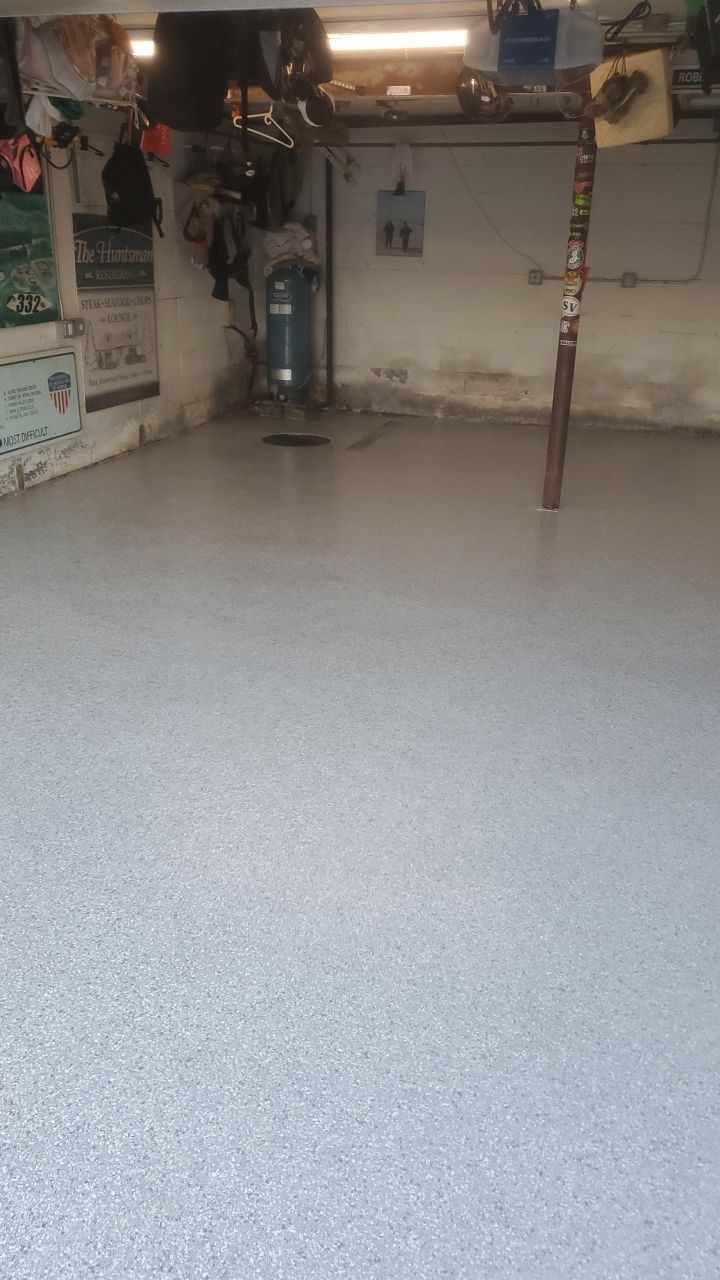 Garage Floor In Mt. Everest by Spectrum Painting, LLC