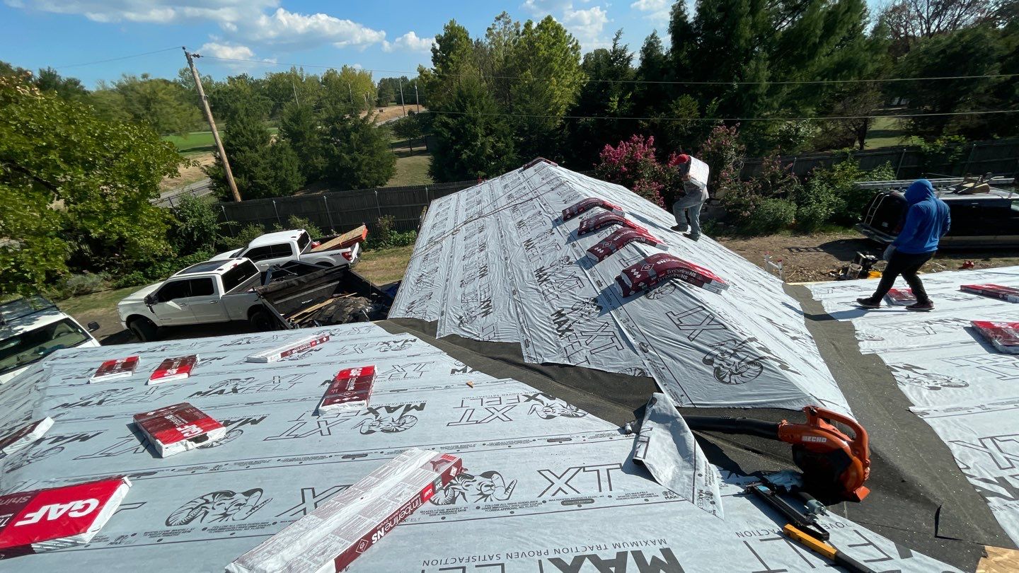 Residential Roofing Installation using GAF Natural Shadow  by A & H Roofing and Contracting