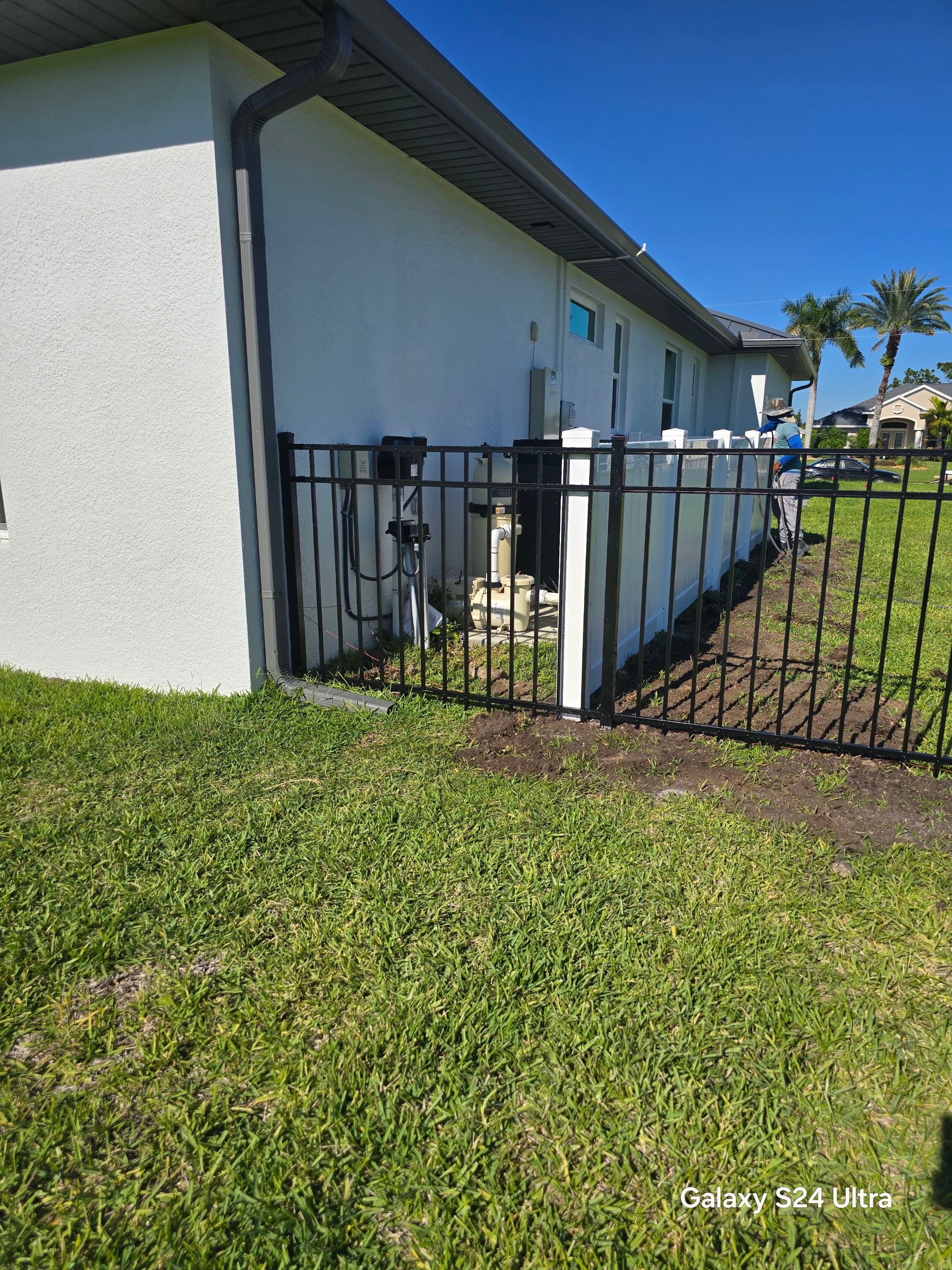 Aluminum Fence Install in Rotonda West by True Fence LLC