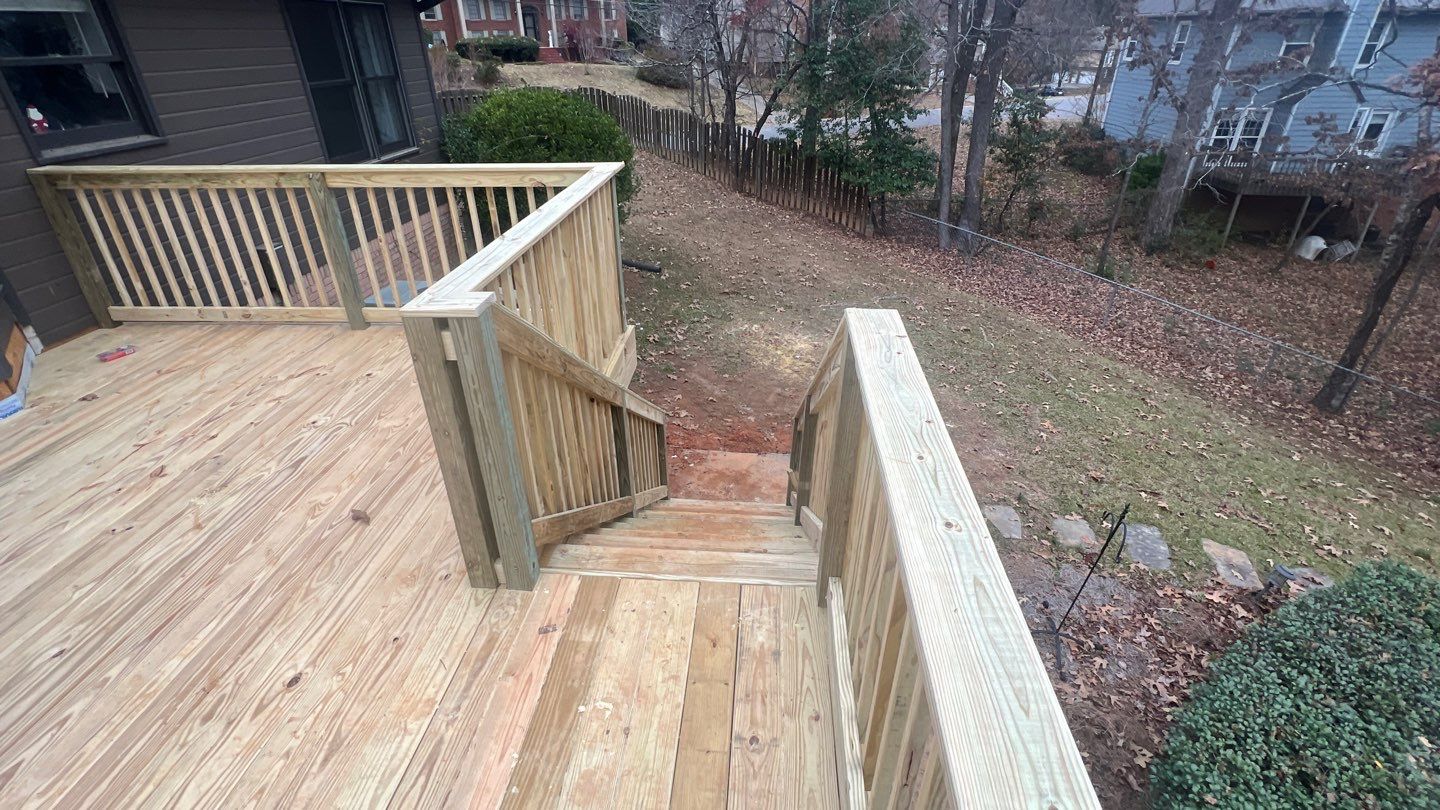 Russet Woods - Deck by Pillar and Pine