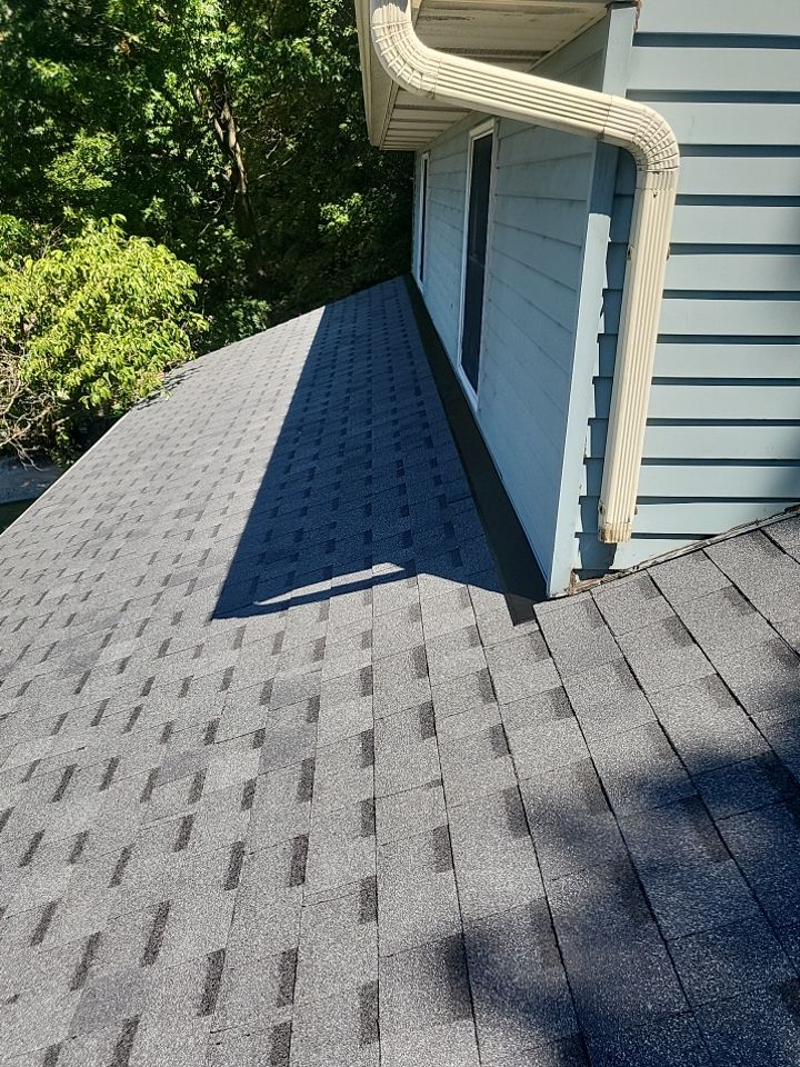 ATLAS PINNACLE COLOR: SCOTCHGARD PEWTER DRIP EDGE: BLACK by Eagle Eye Roofing