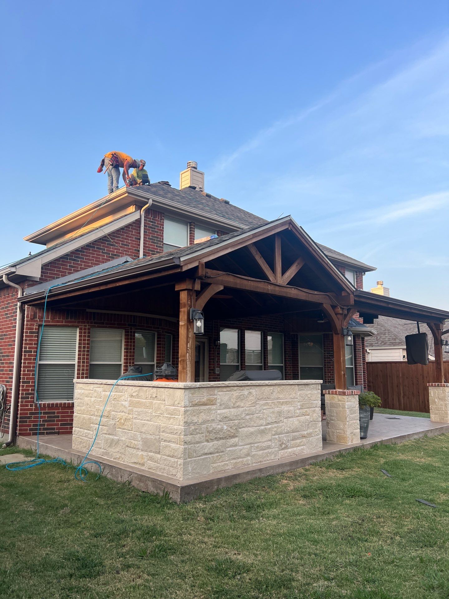 Project in Wylie by Rhino Roofing and General Contracting, LLC