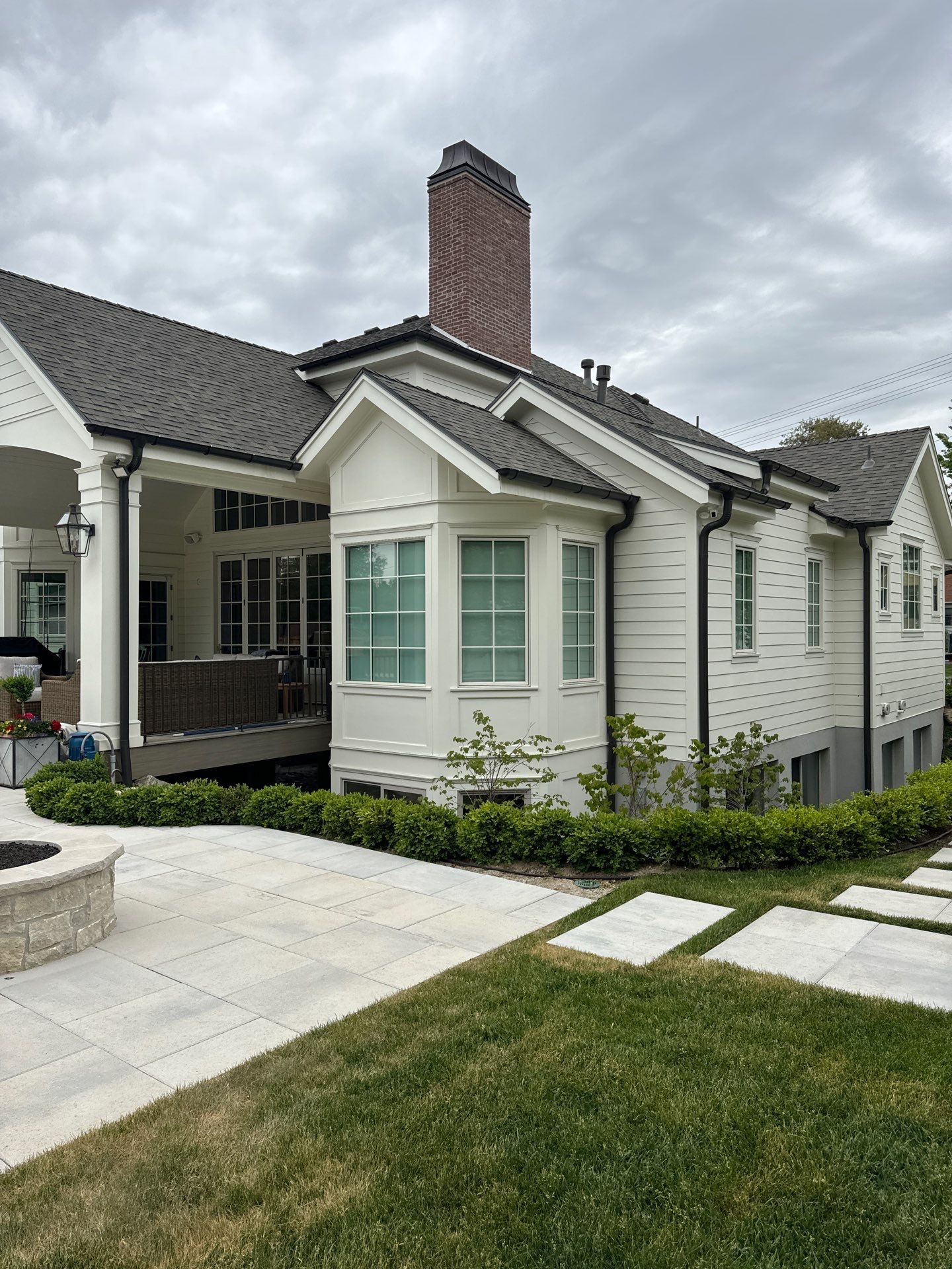 Project in Holladay by Master Rain Gutters.