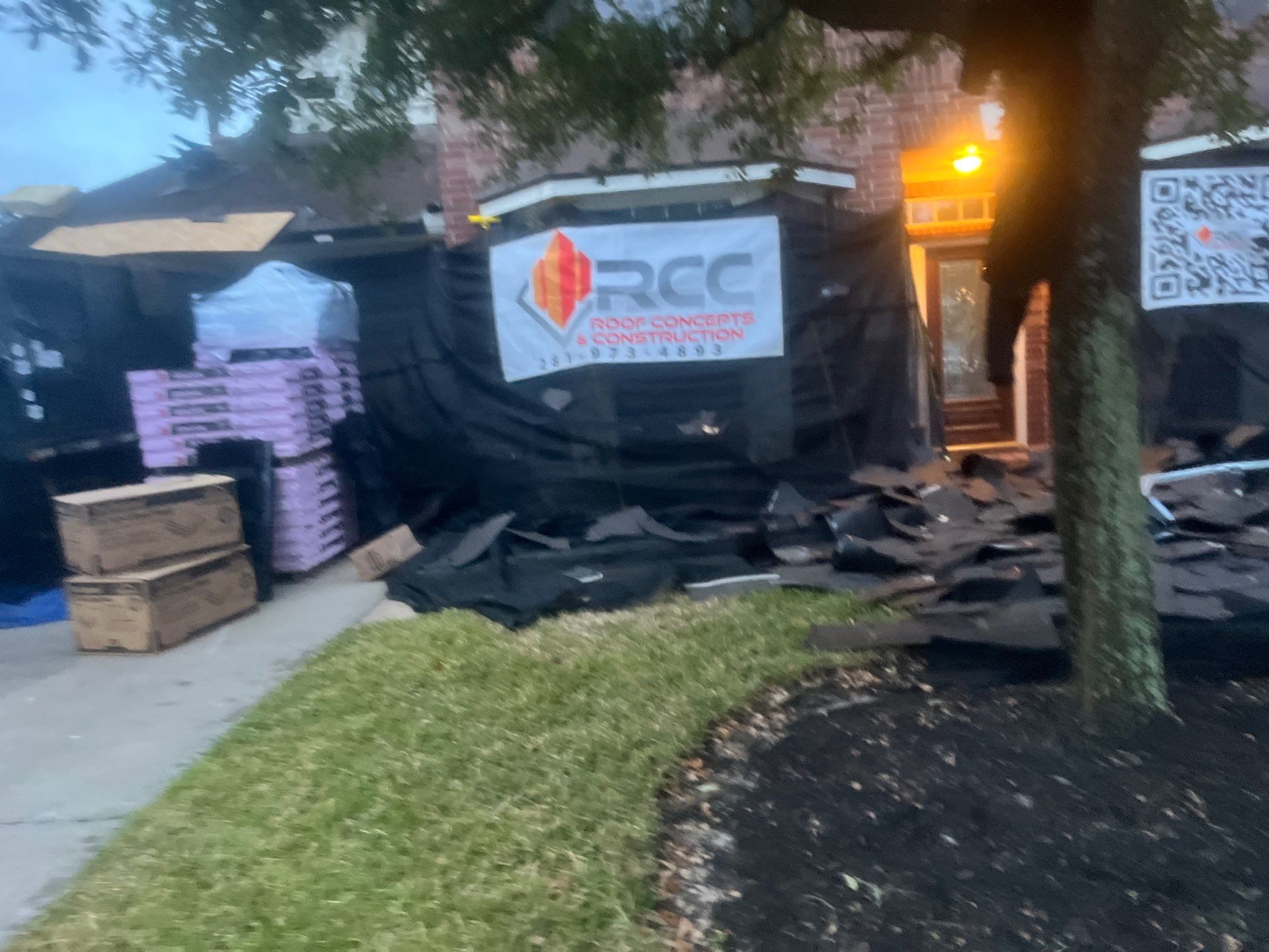 Roof Replacement using Owen's Corning - Duration Onyx Black by Roof Concepts Construction