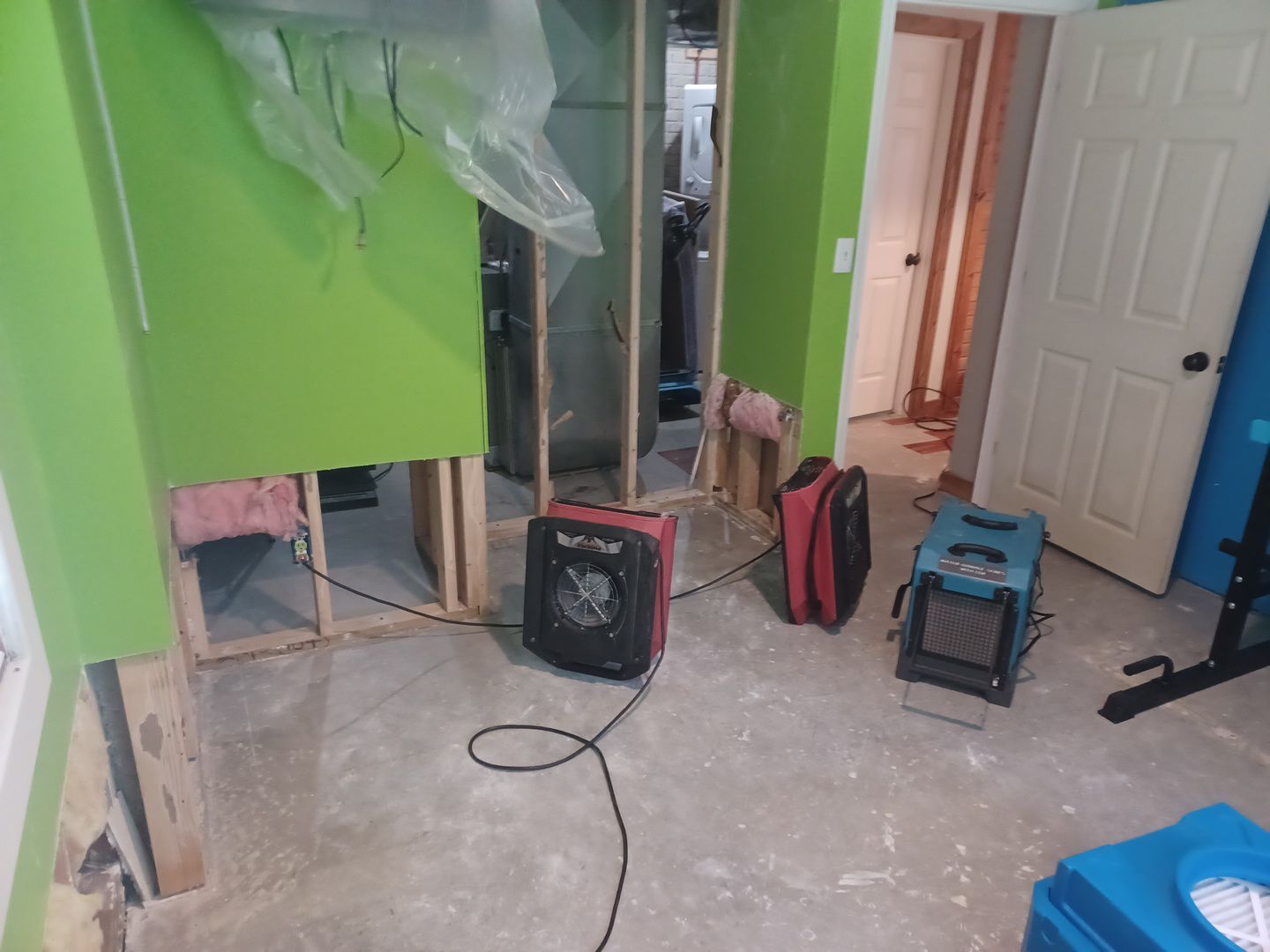 Project in Brandon Twp by EzDry Water Mitigation & Property Restoration