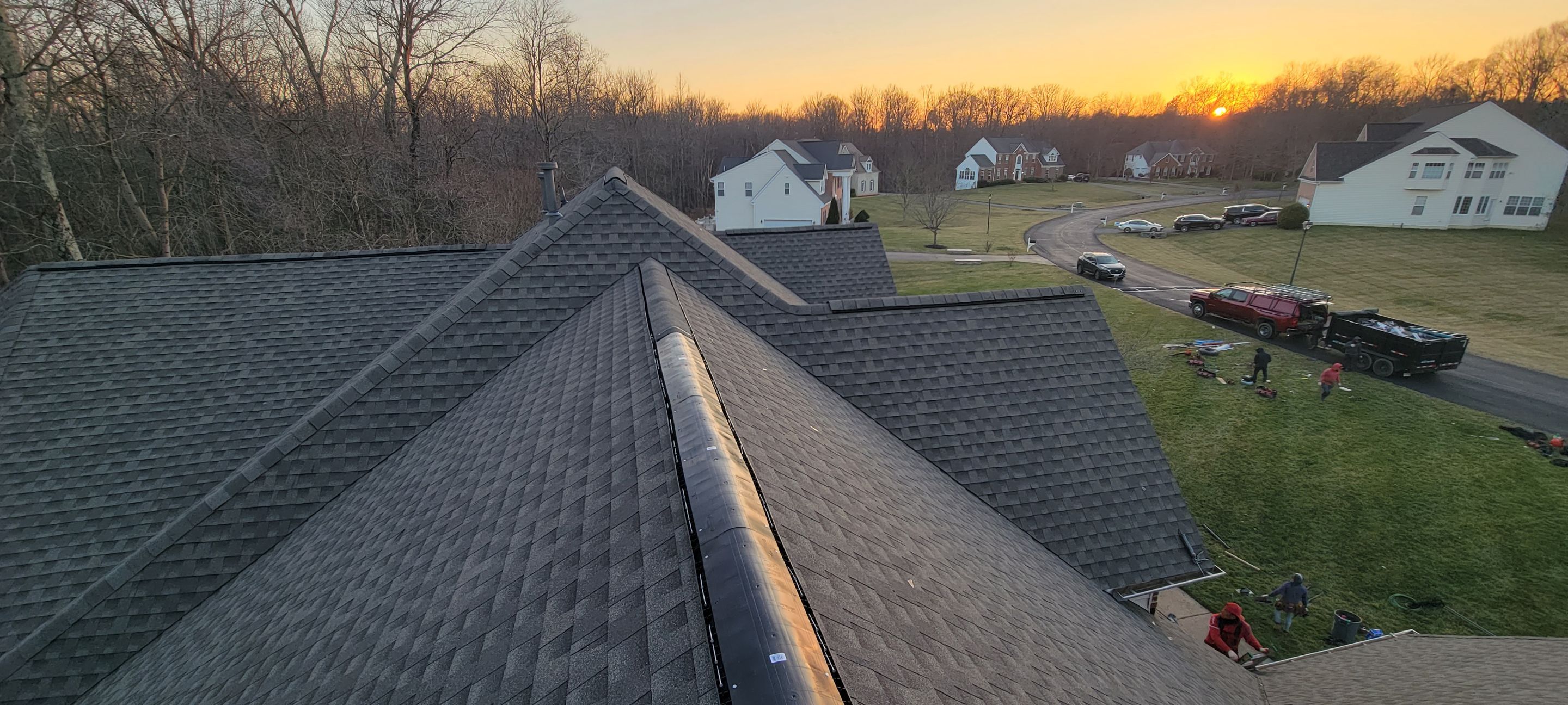 Roof Installation using GAF Timberline HDZ by ExteriorPros
