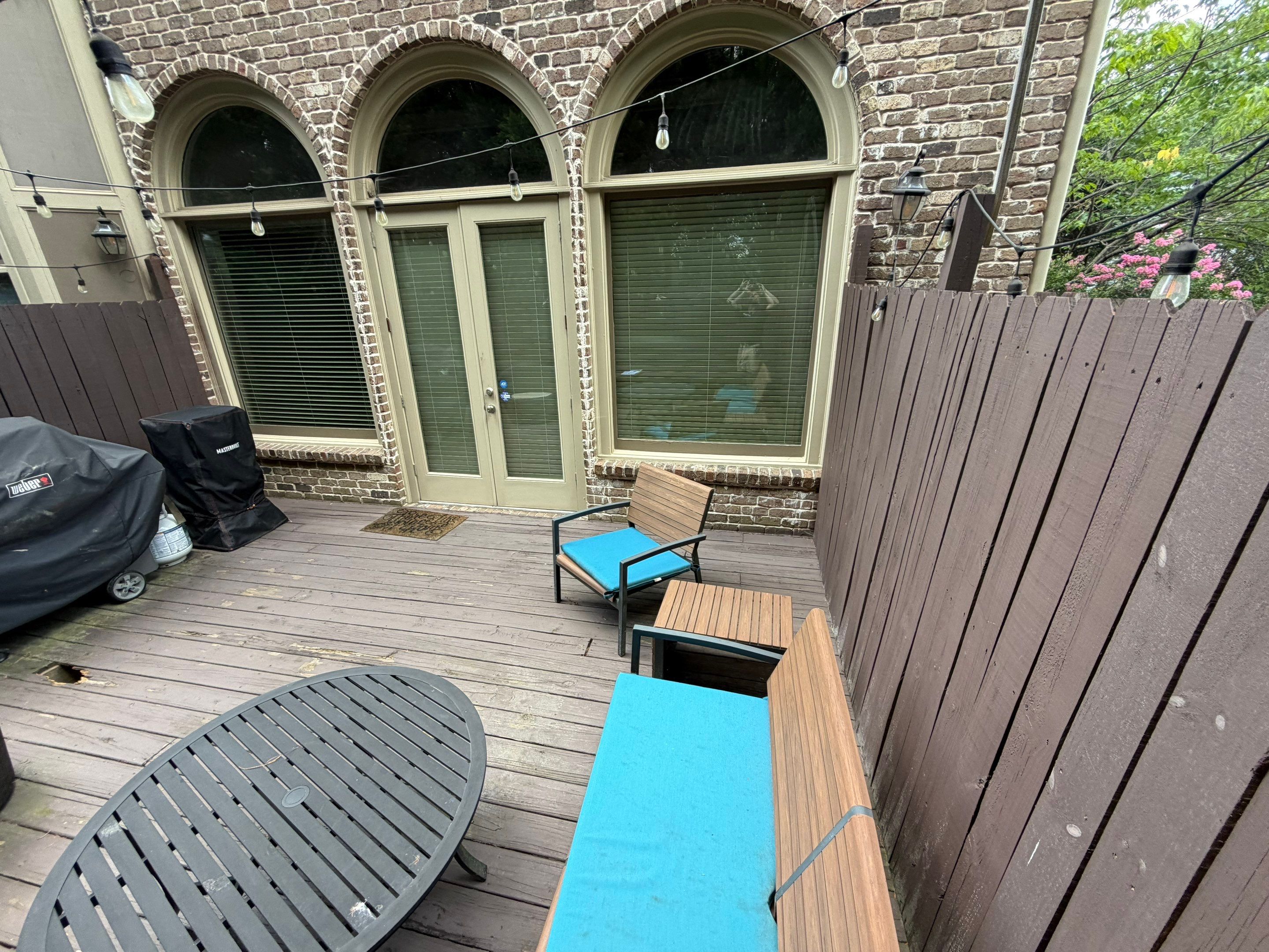 Decatur, GA Deck Resurface and Privacy Wall Build Using Pressure Treated Pine by Nelson Exteriors 