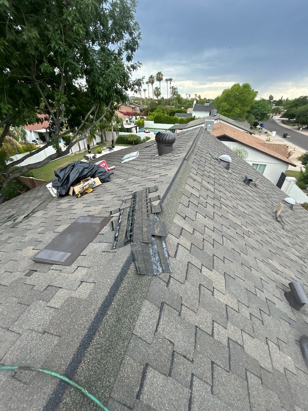 Project in Scottsdale, AZ by Saint Roofing