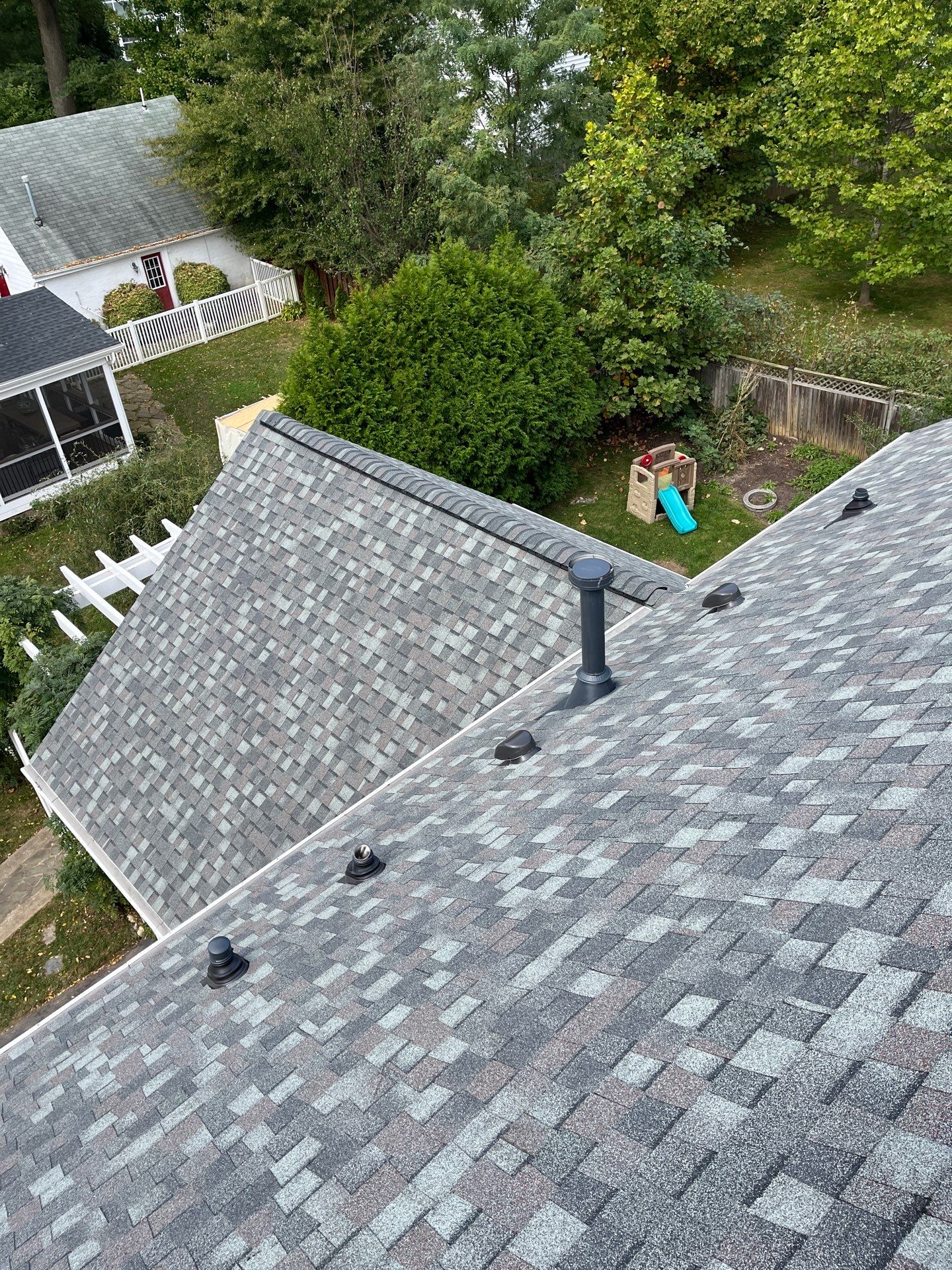 Falls Church: Residential Roof Replacement with CertainTeed Landmark Pro in Max Def Colonial Slate by RM Banning, Inc.