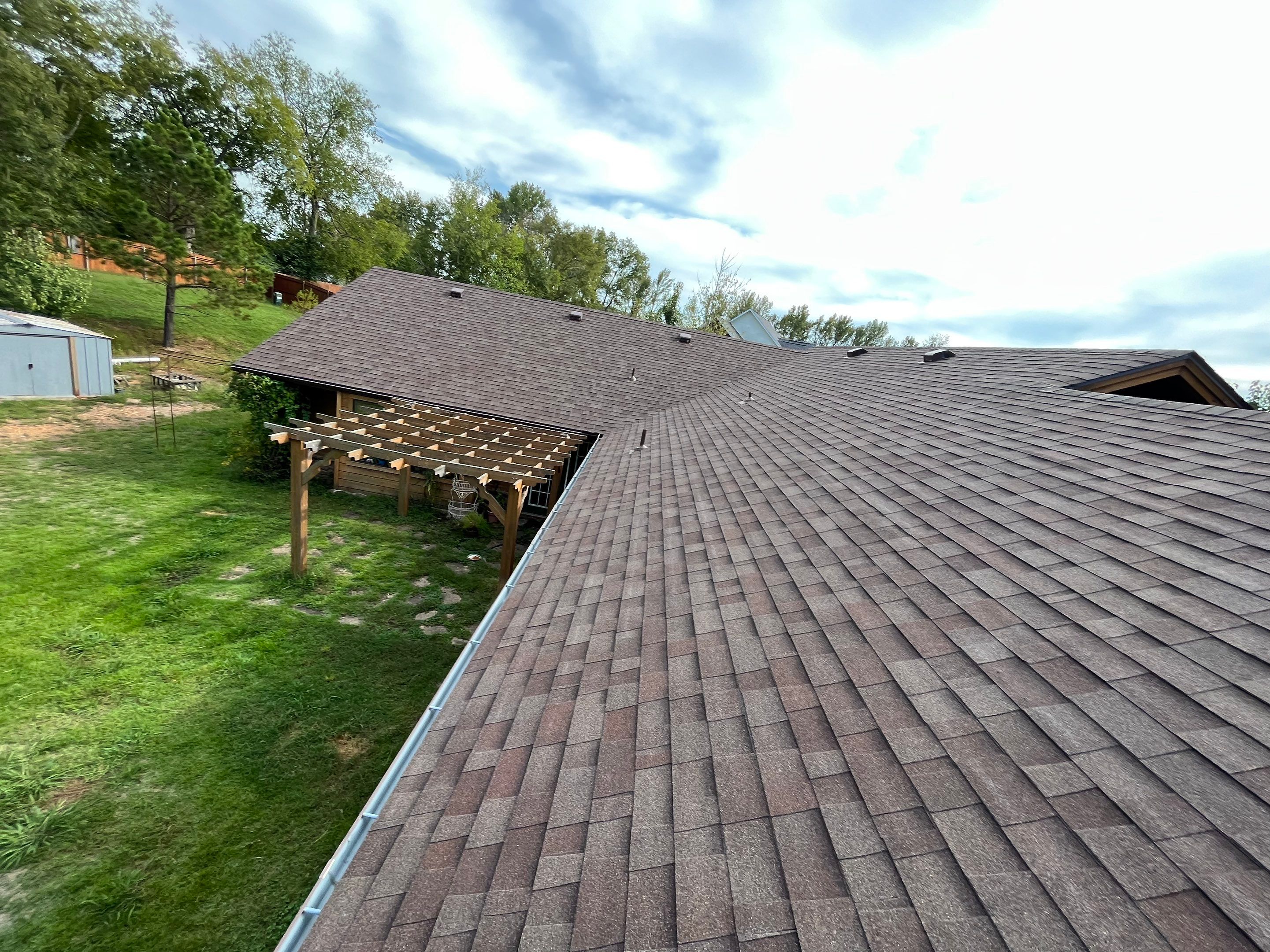 Residential Shingle Reroof: 45 year Impact Rated Architectural Shingle by Hostetler Roofing