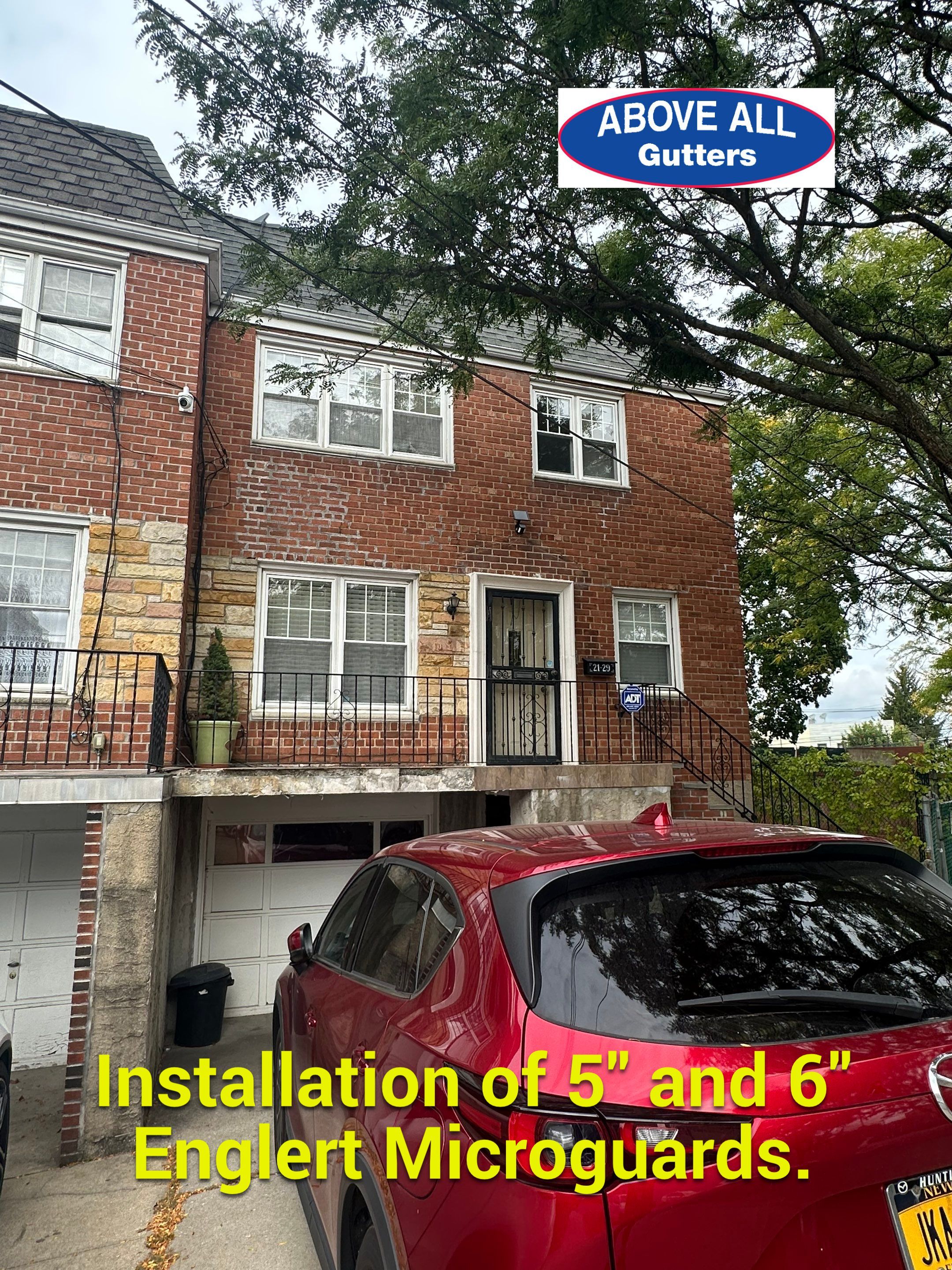 Long Gutter Replacement, Queens NYC by Above All Gutters 