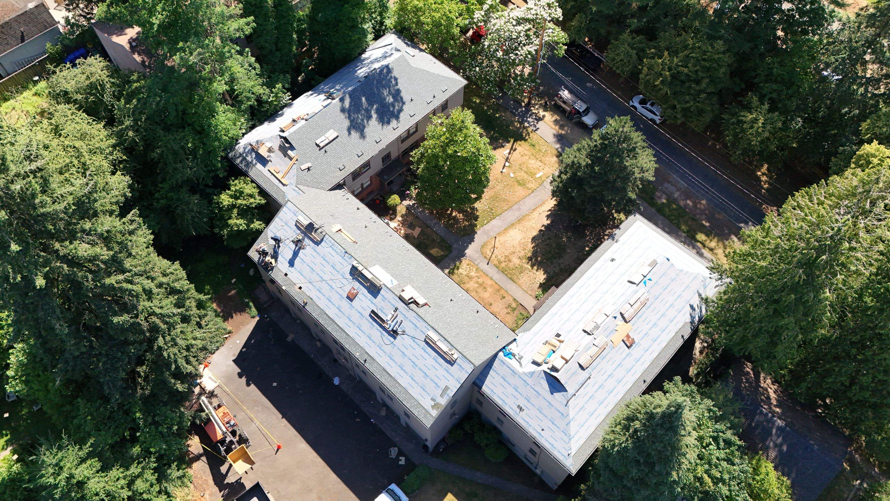 Apartment Complex Roof Replacement in Portland  by Prodigy Roof Solutions