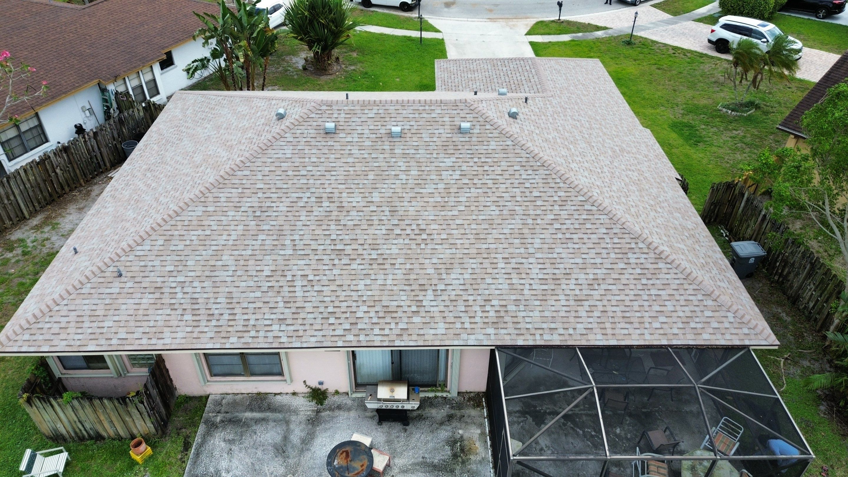 Shingle Roof in Boca Fontana by Hercules Roofing