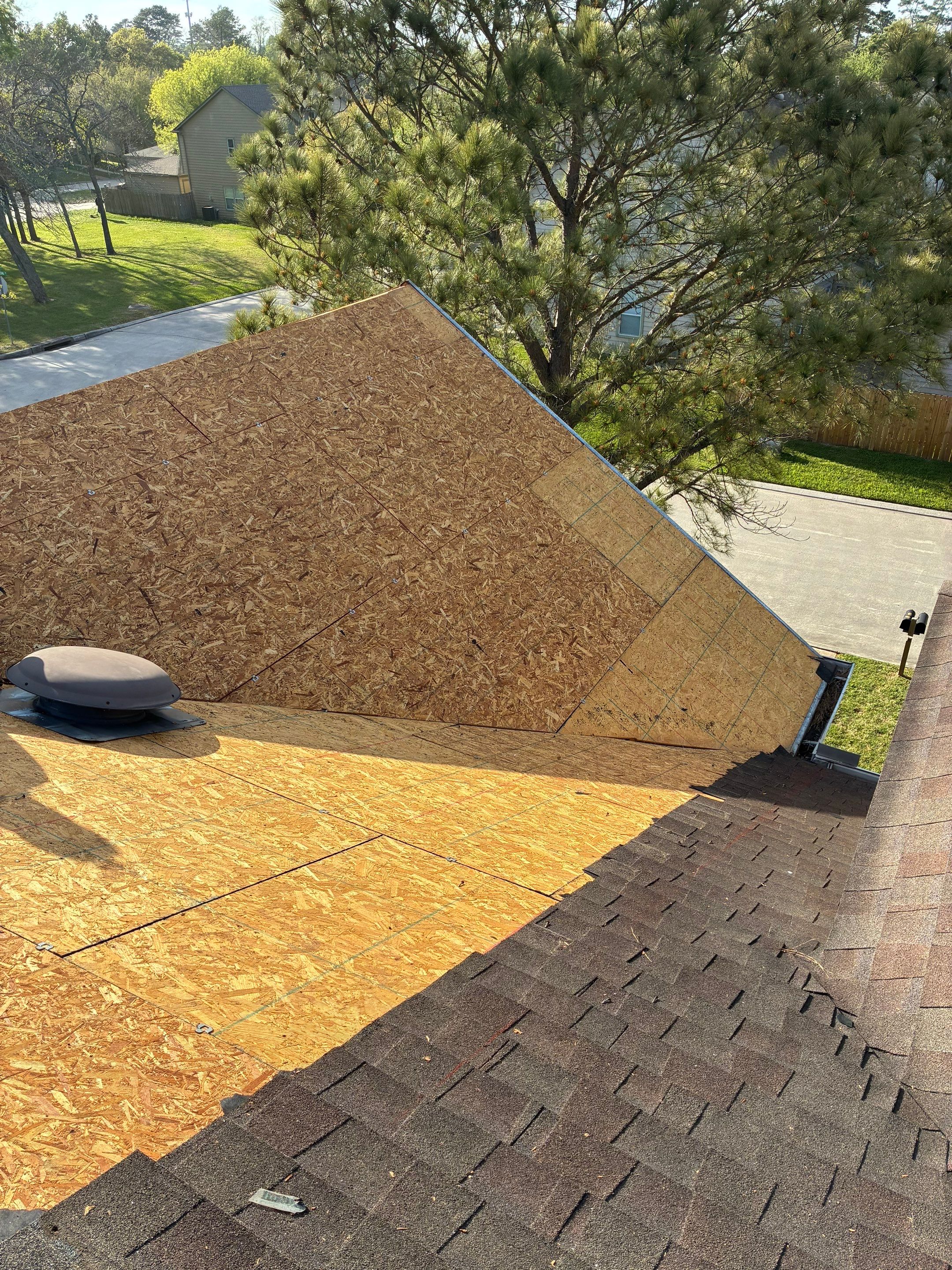 Townhome Reroof by Berry Good Roofing