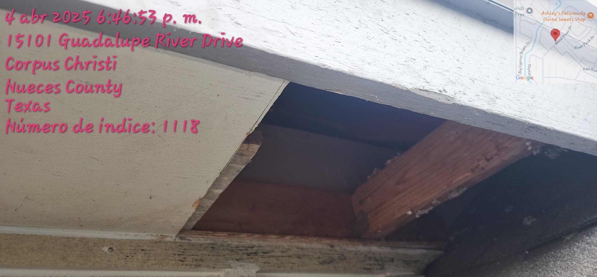 Run down on River Drive by Bayfront Roofing and Construction