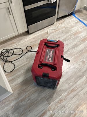 Water Damage using Drying Equipment