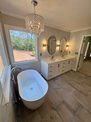 Master bathroom renovation
