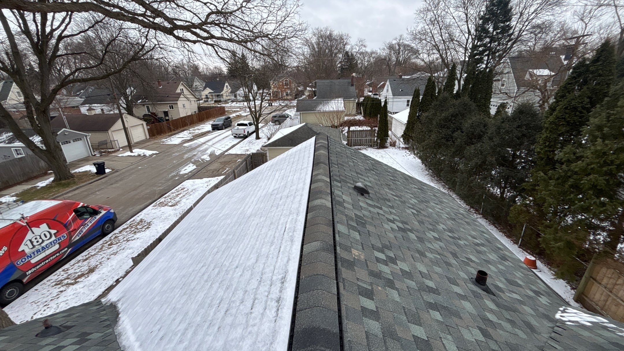 Roof Replacement using TK Thunderstorm Gray by 180 Contractors