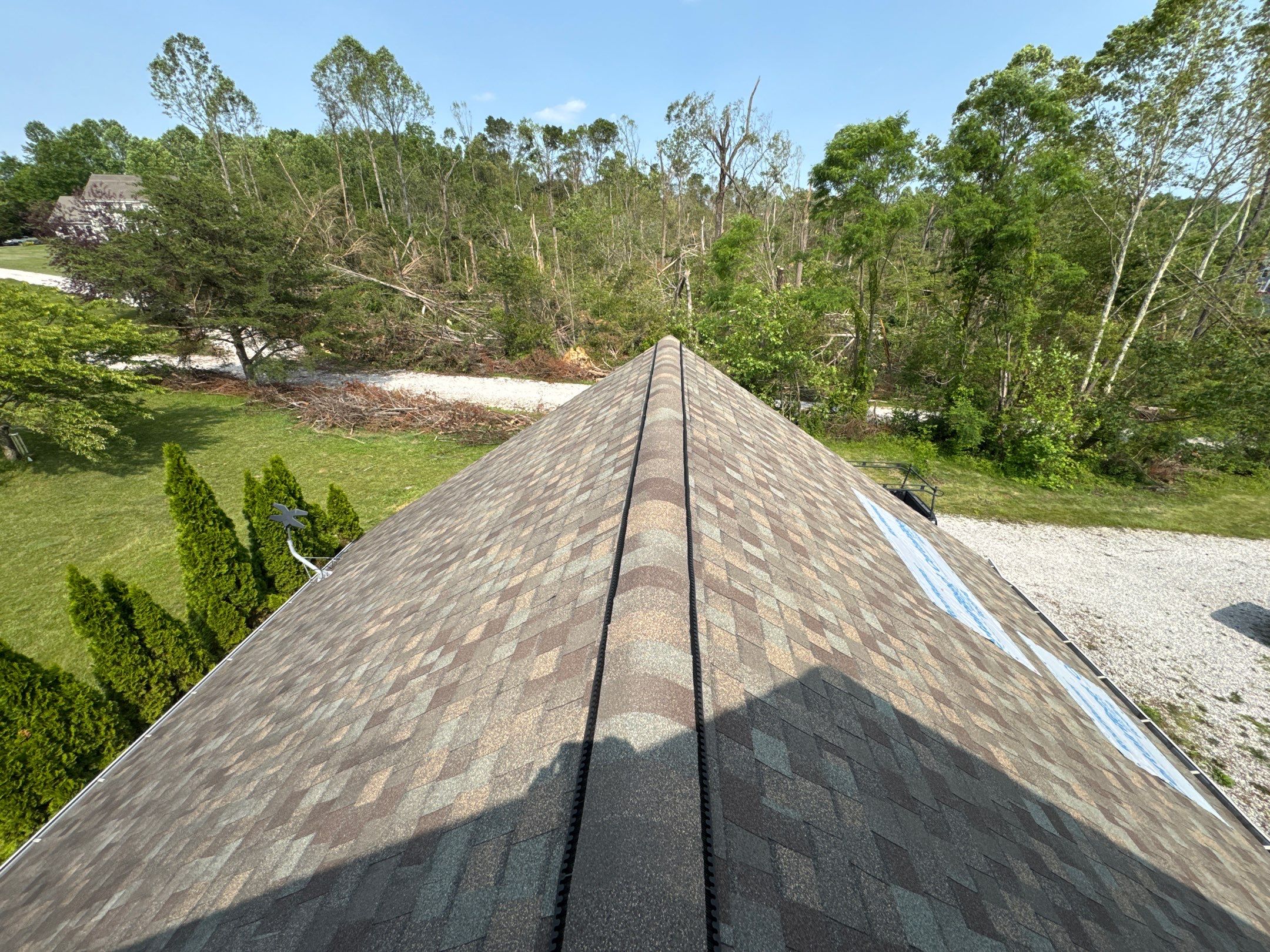 Exterior & Window Installation using CertainTeed Mainstreet & ViWinTech Windows by Koontz Construction