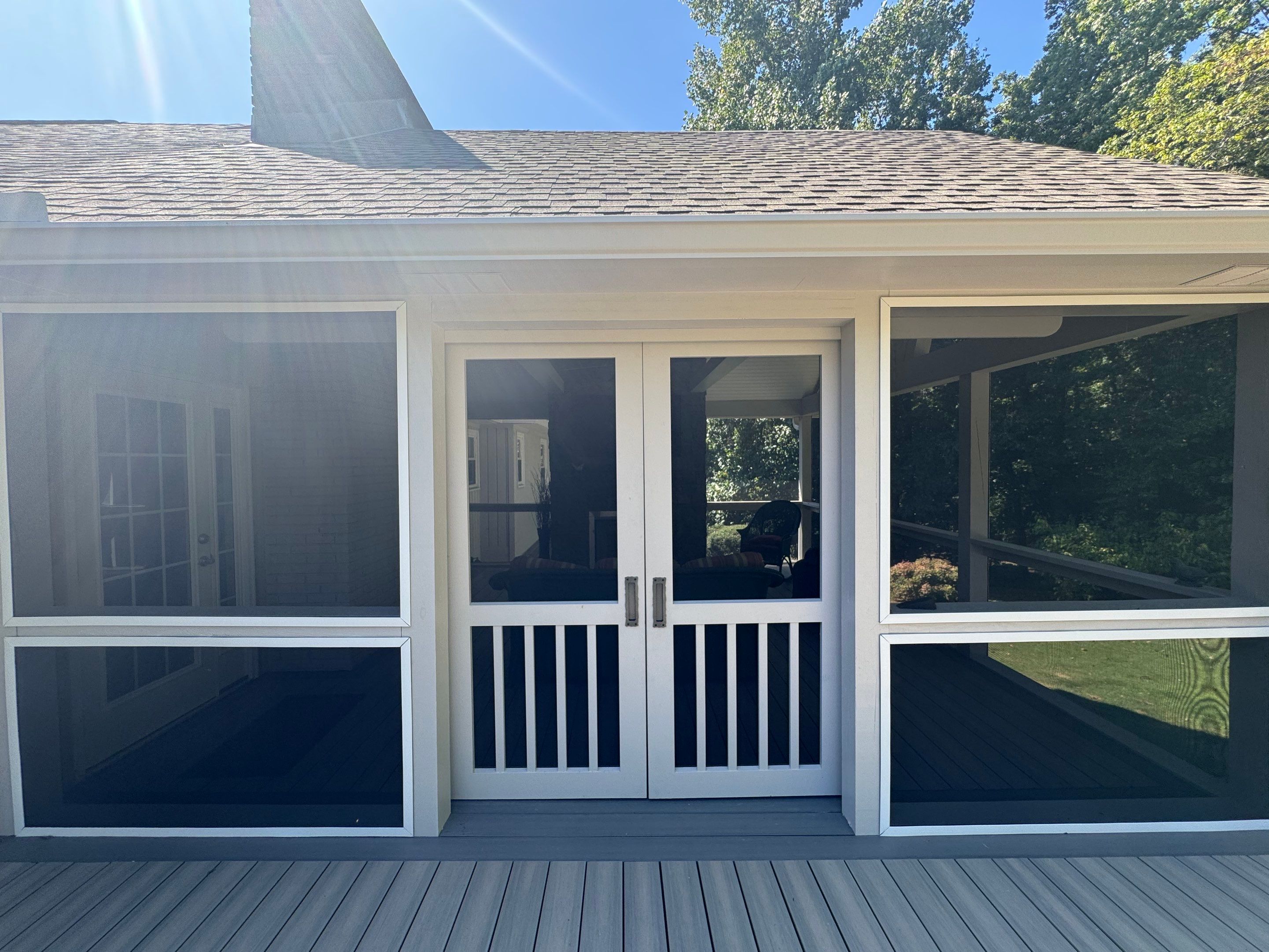 Burntleaf - Screen Porch by Pillar and Pine