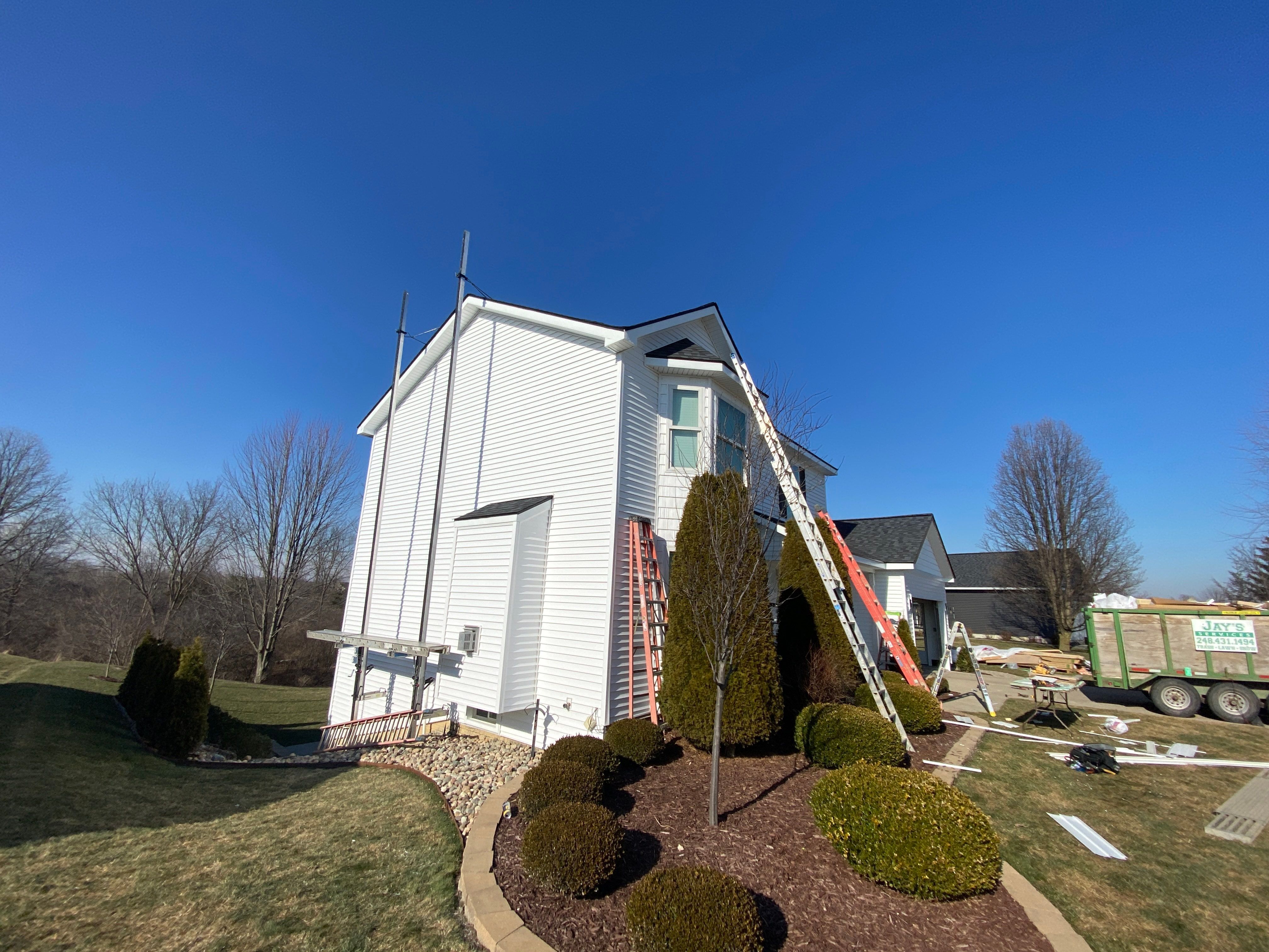 Siding Replacement using Certainteed Classic Restoration D4 by 180 Contractors