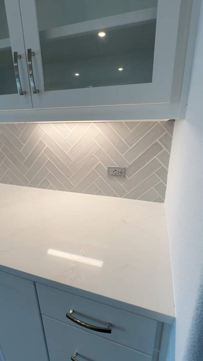 Custom Cabinets / Tile / Countertops by HOMES BY JAR