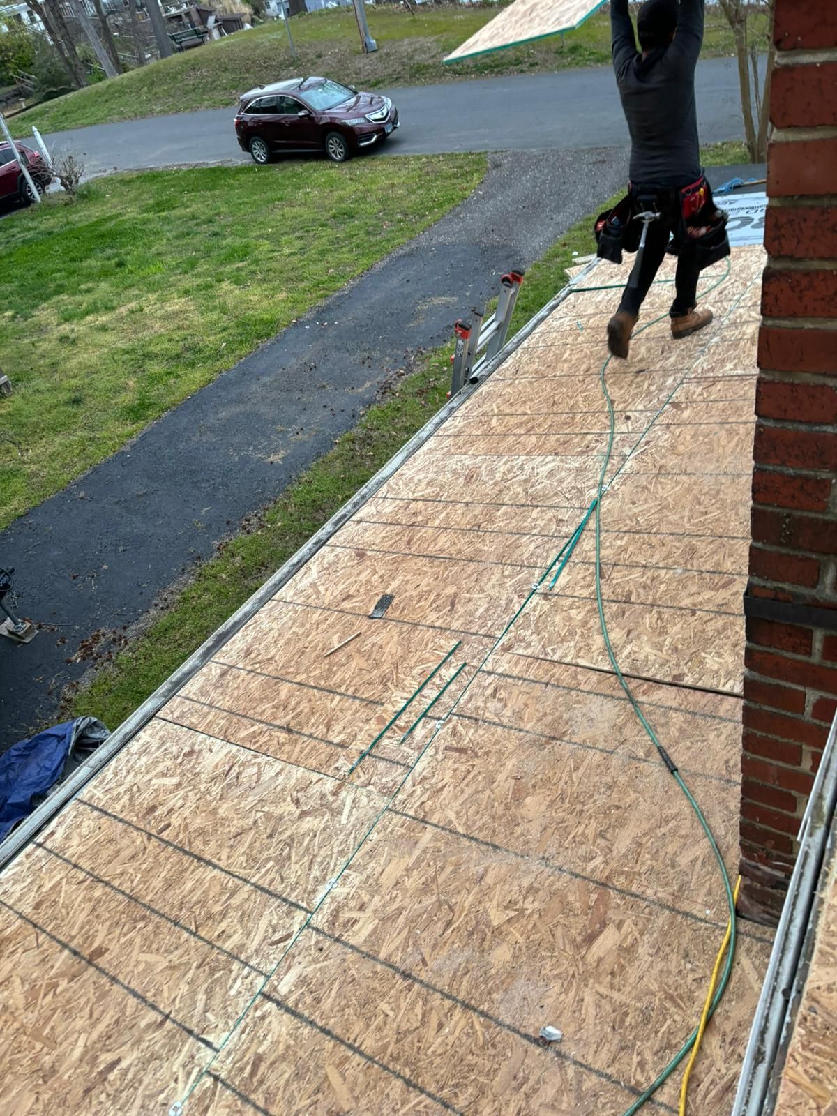 Roof Installation using GAF Timberline HDZ by ExteriorPros