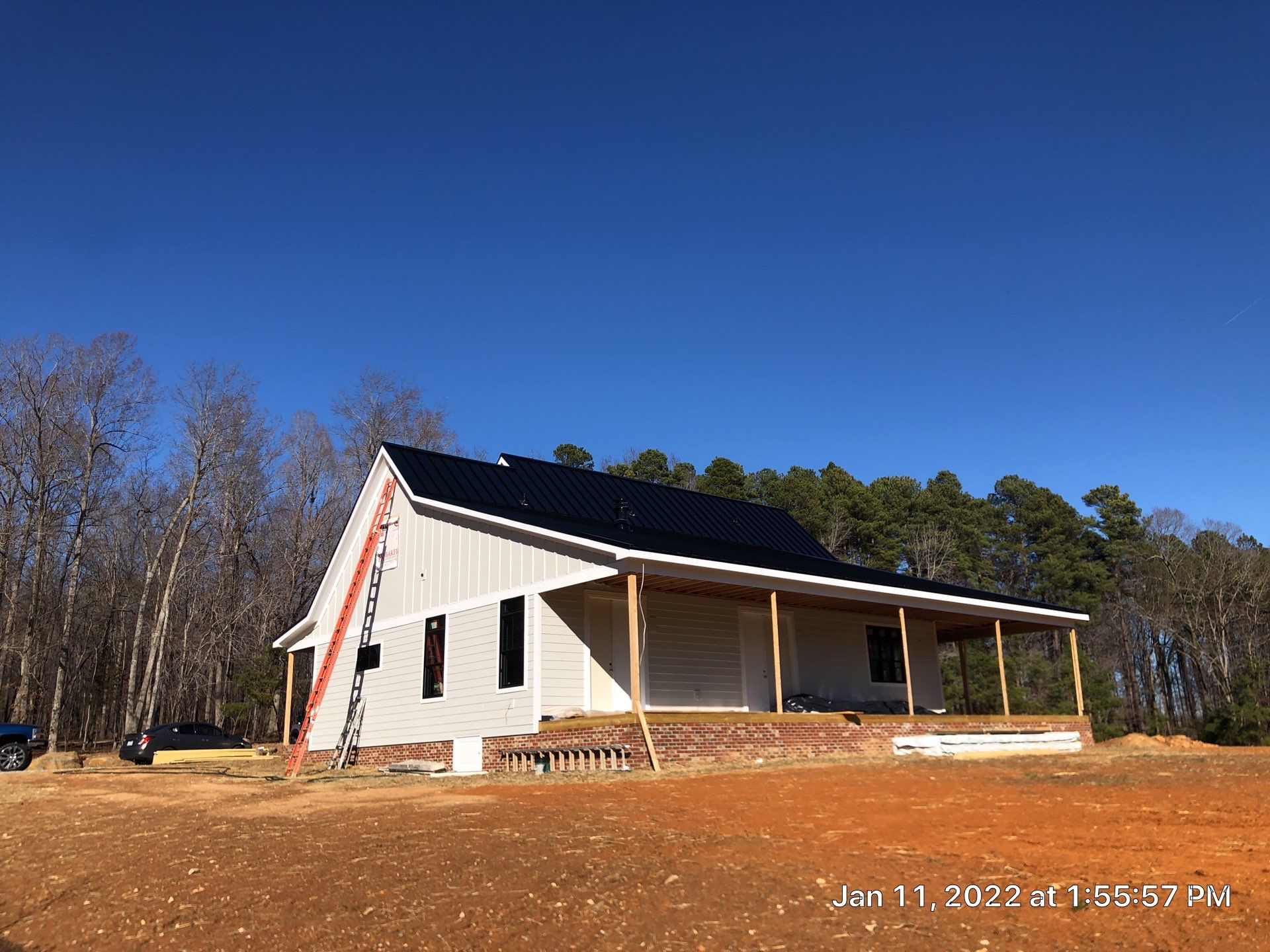 Custom Home Metal Roof Installation by Just In Time Roofing and Restoration
