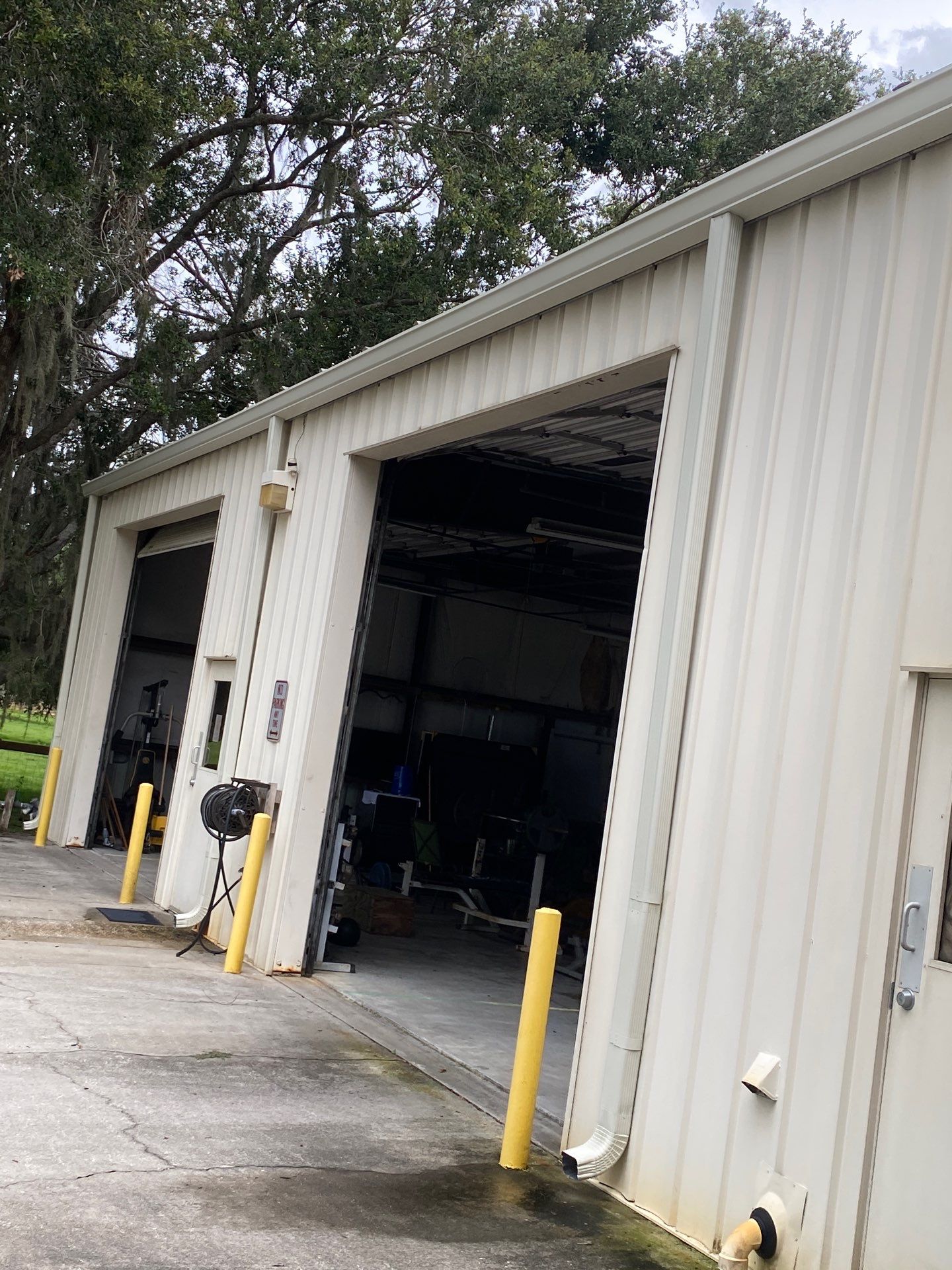 Sarasota Fire House - New Downspouts by Gutter Professors