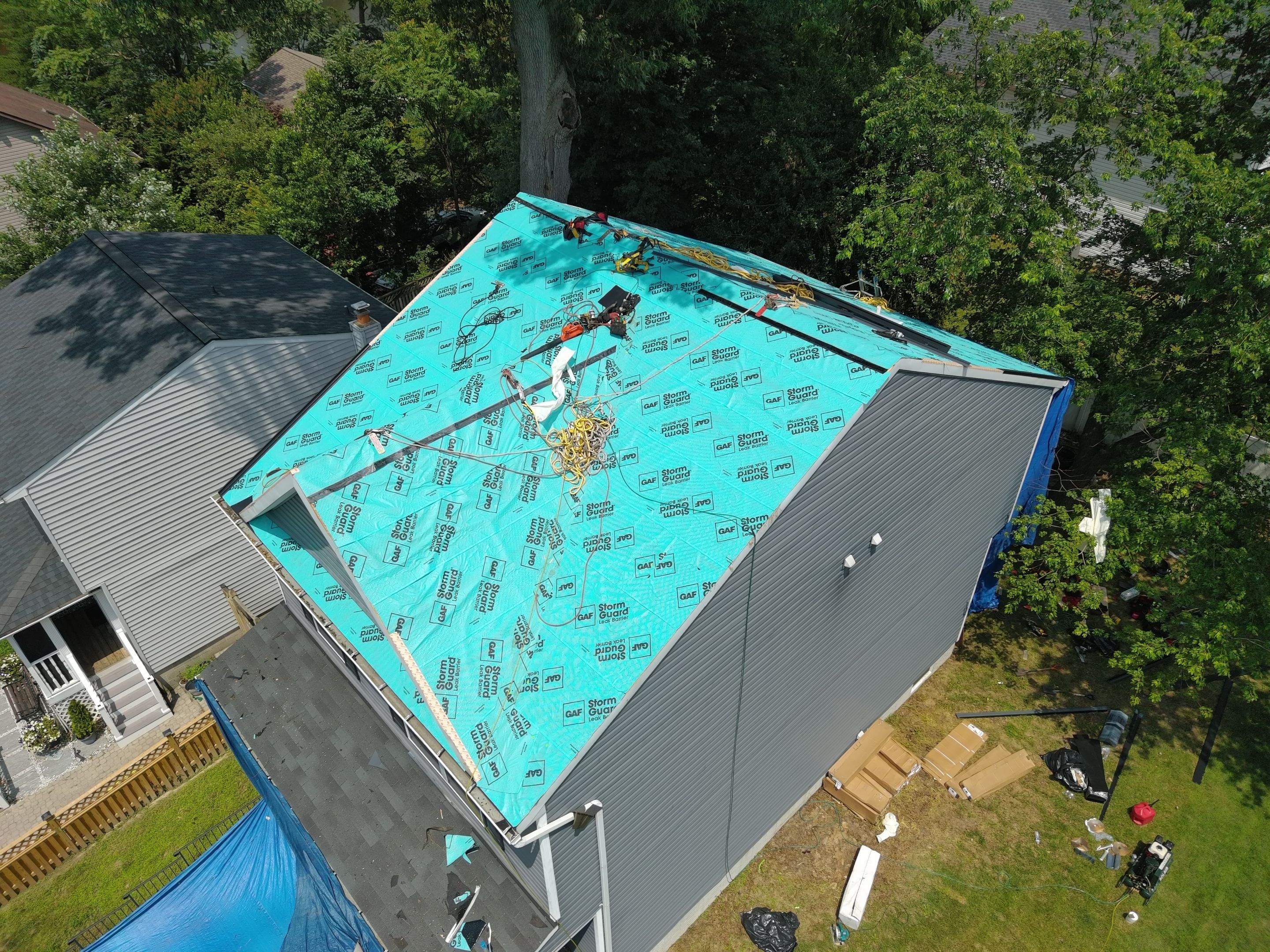GAF TimberSteel Transformation in Glen Burnie, MD by American Home Contractors