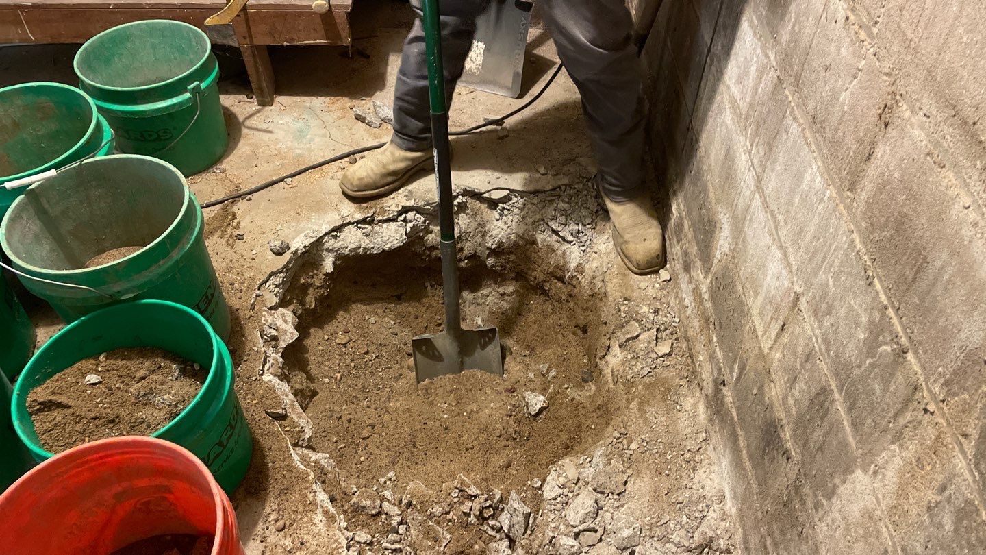 Drain Tile in South Minneapolis by Waterproofing Northeast