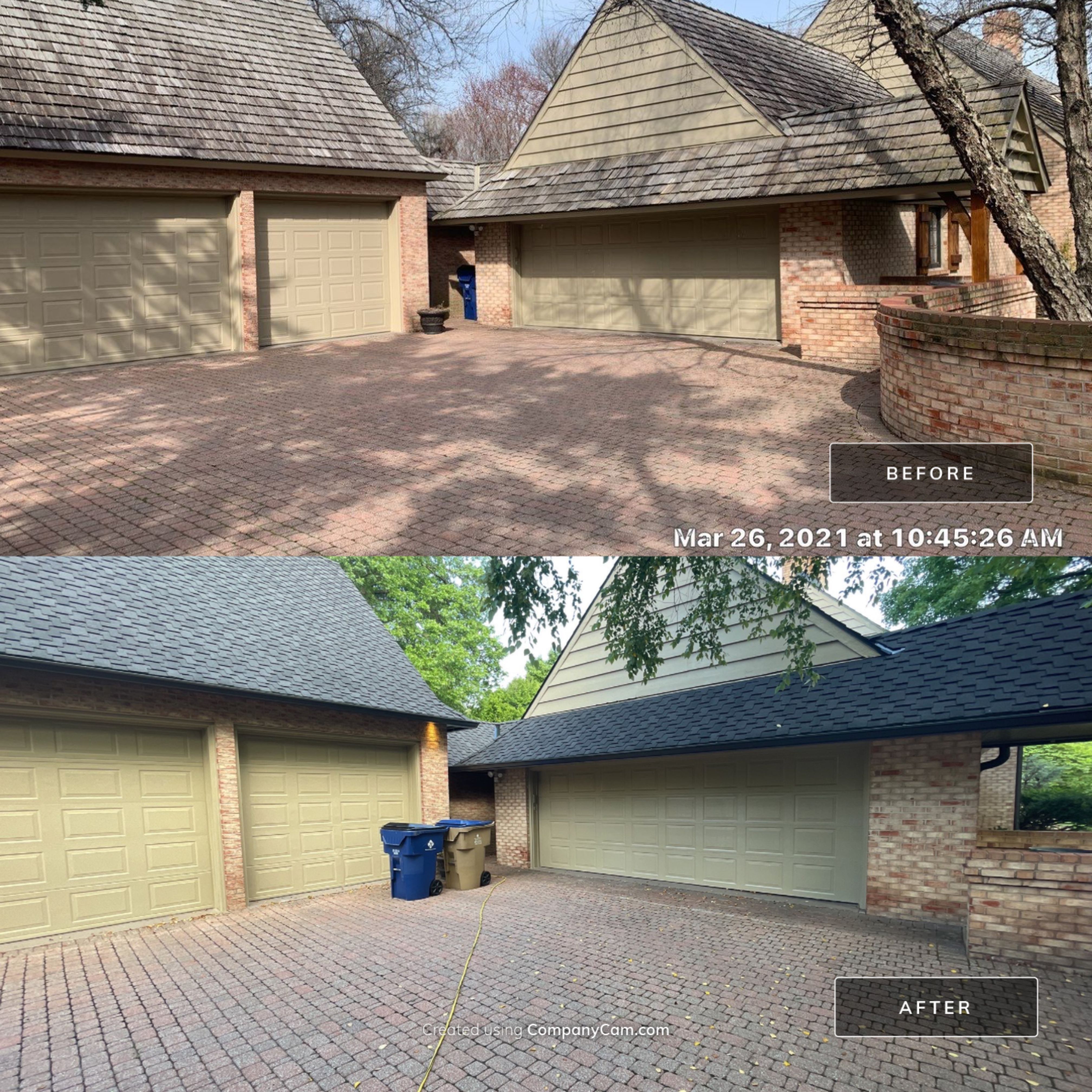 Residential Roofing Installation using CertainTeed Presidential Impact Resistant by Eaton Roofing
