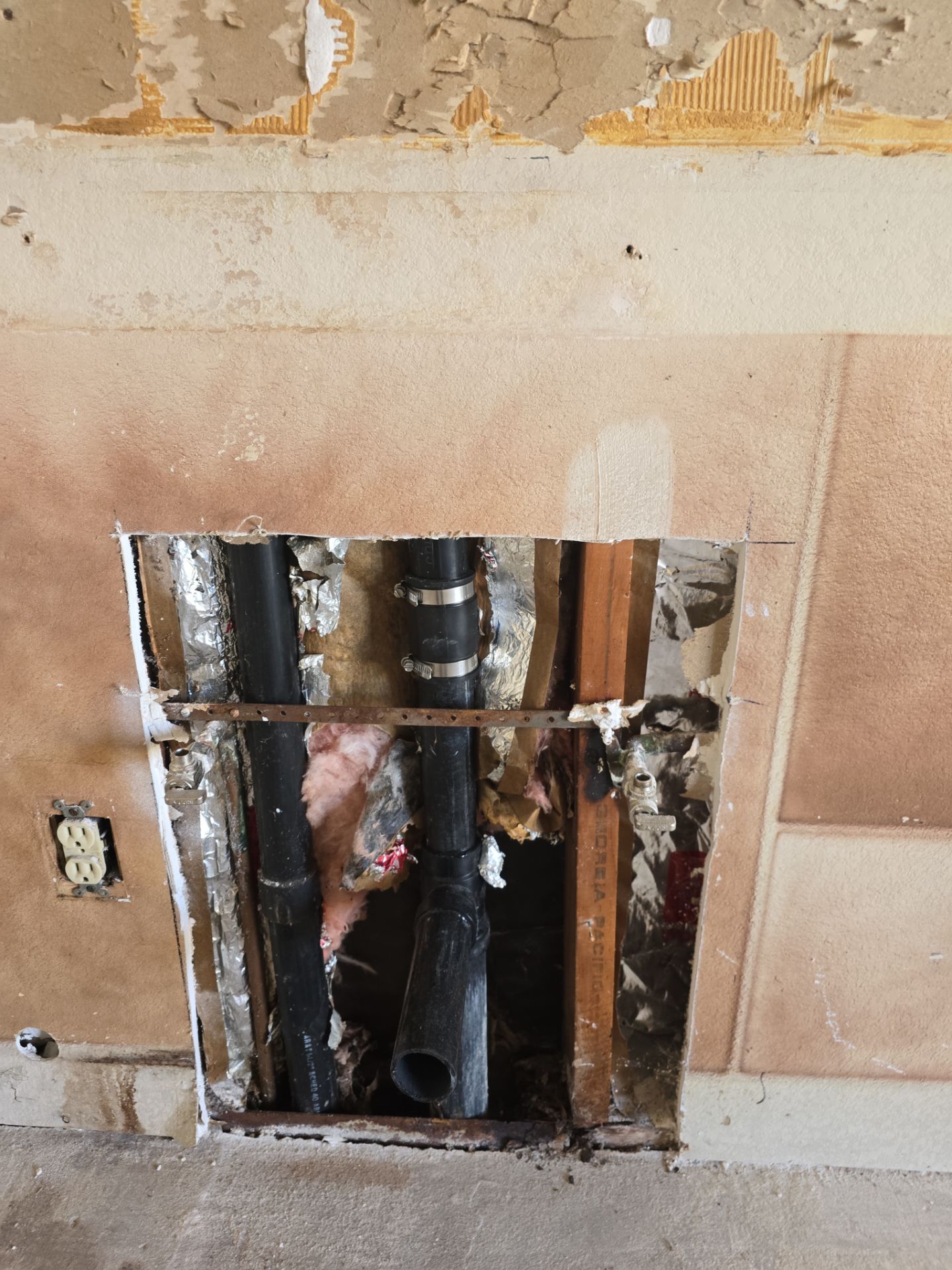 Installation of Bathtub, Fixtures, Washer & Dryer Water Lines, and New Piping by Us Plumbing