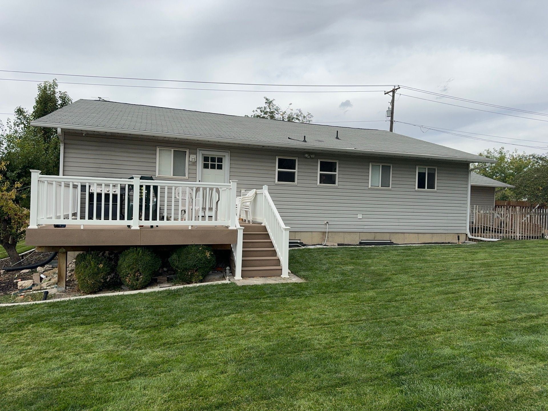 Lindon | Complete Vinyl to Hardie Conversion | Arctic White by Ideal Siding Utah