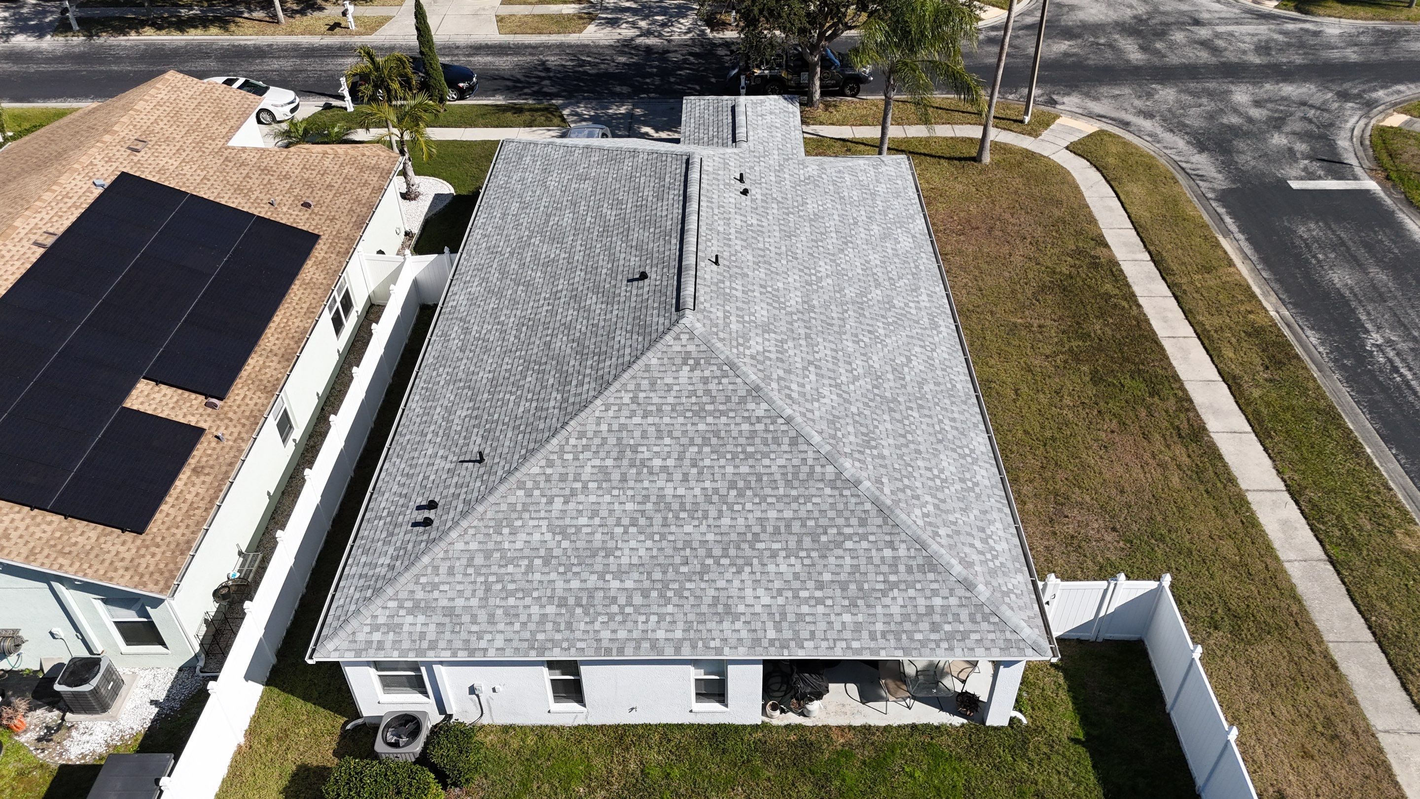 Roof Replacement in Wesley Chapel FL. by Steadfast Roofing 