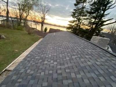 Roof Replacement using CertainTeed Landmark
