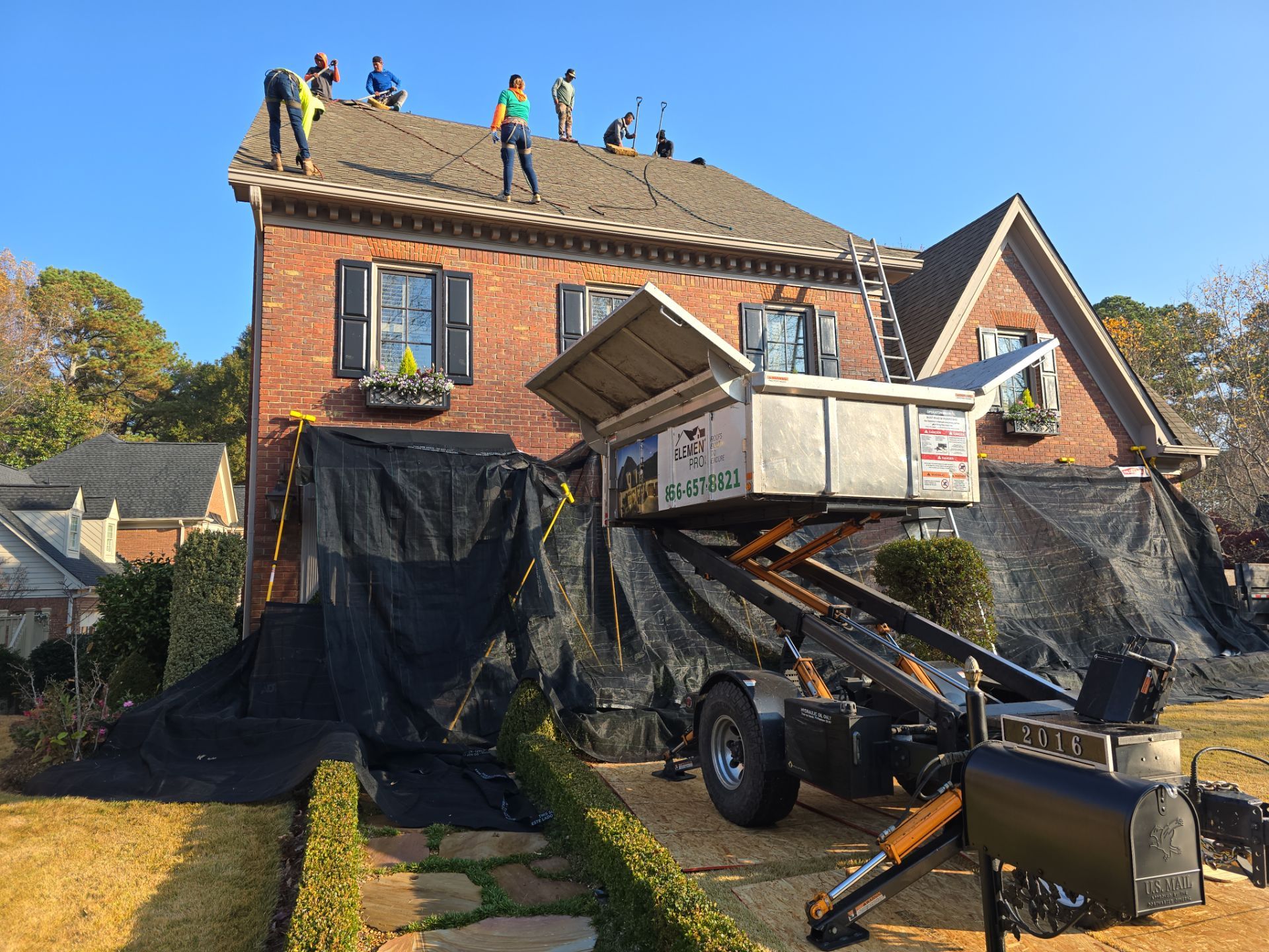 GAF Camelot II Shingles Antique Slate by Element Pros Roofing, LLC