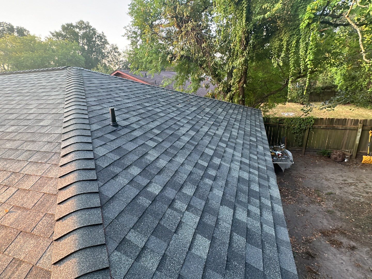 Residential Roofing Installation using Owen's Corning Duration (Lifetime) Shingles by Roof Repair Company