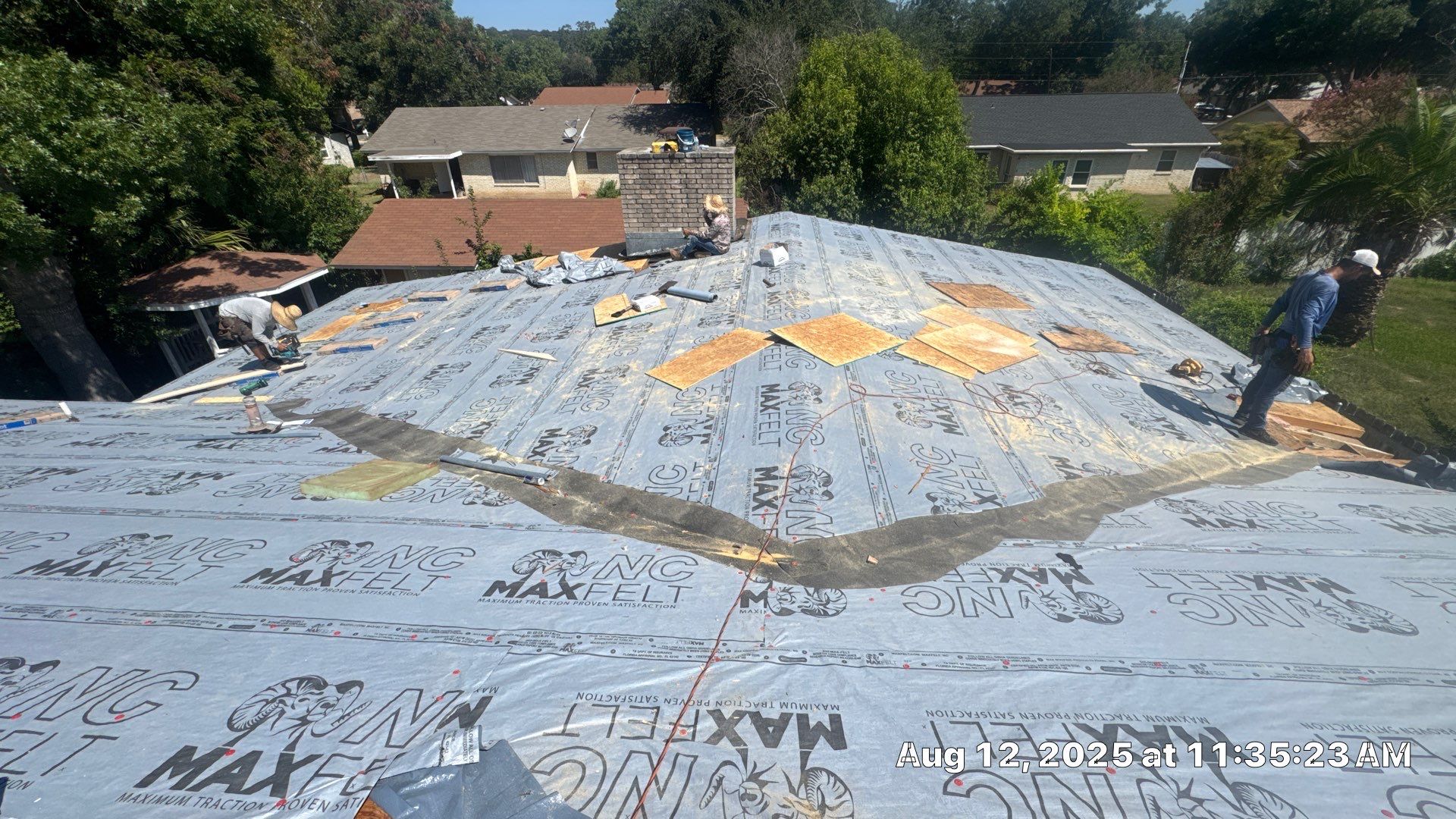 Project in New Braunfels by Rhino Roofing and General Contracting, LLC