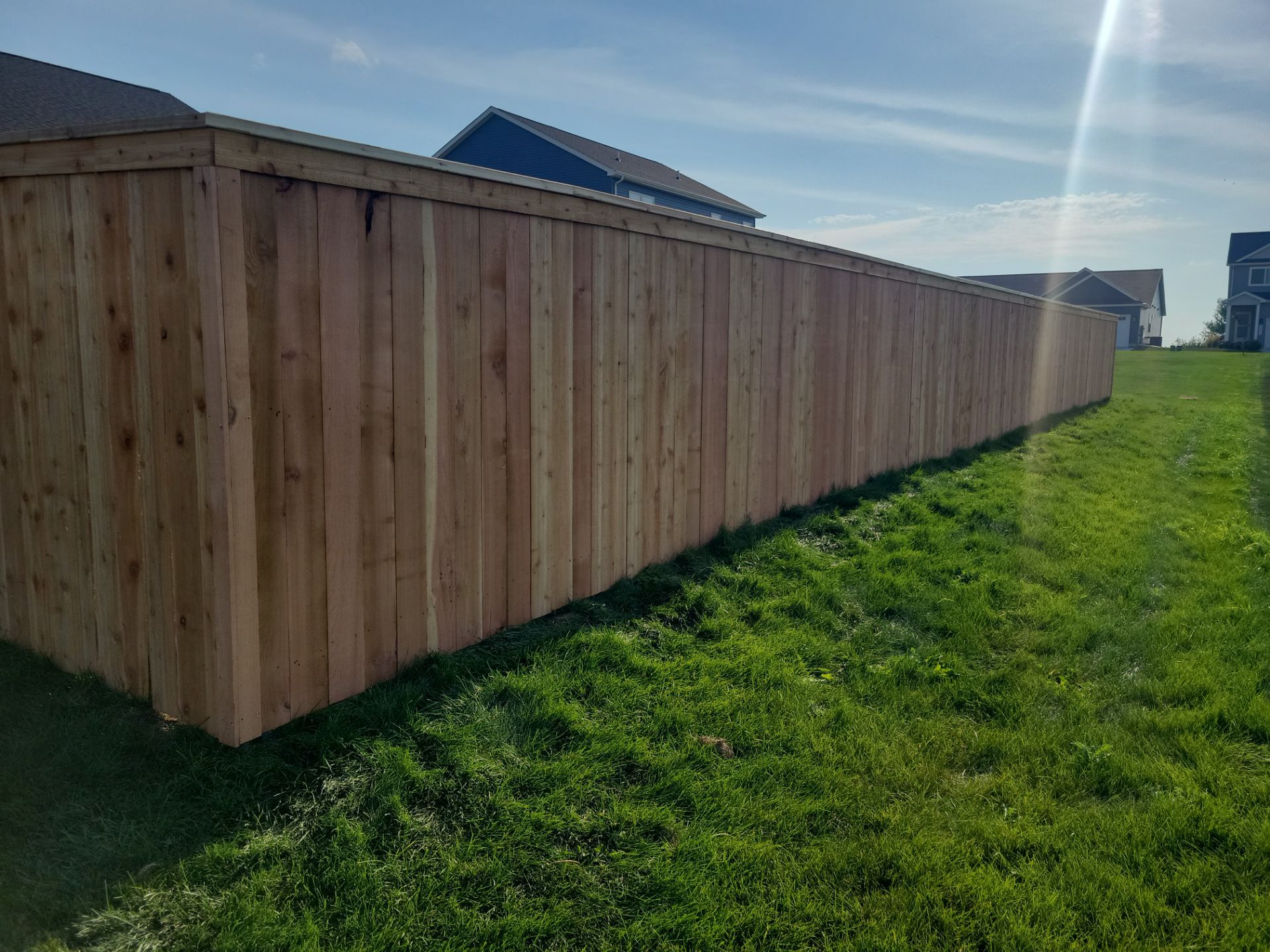 Project in Cedar Falls by Perfect Picket Fence and Stain