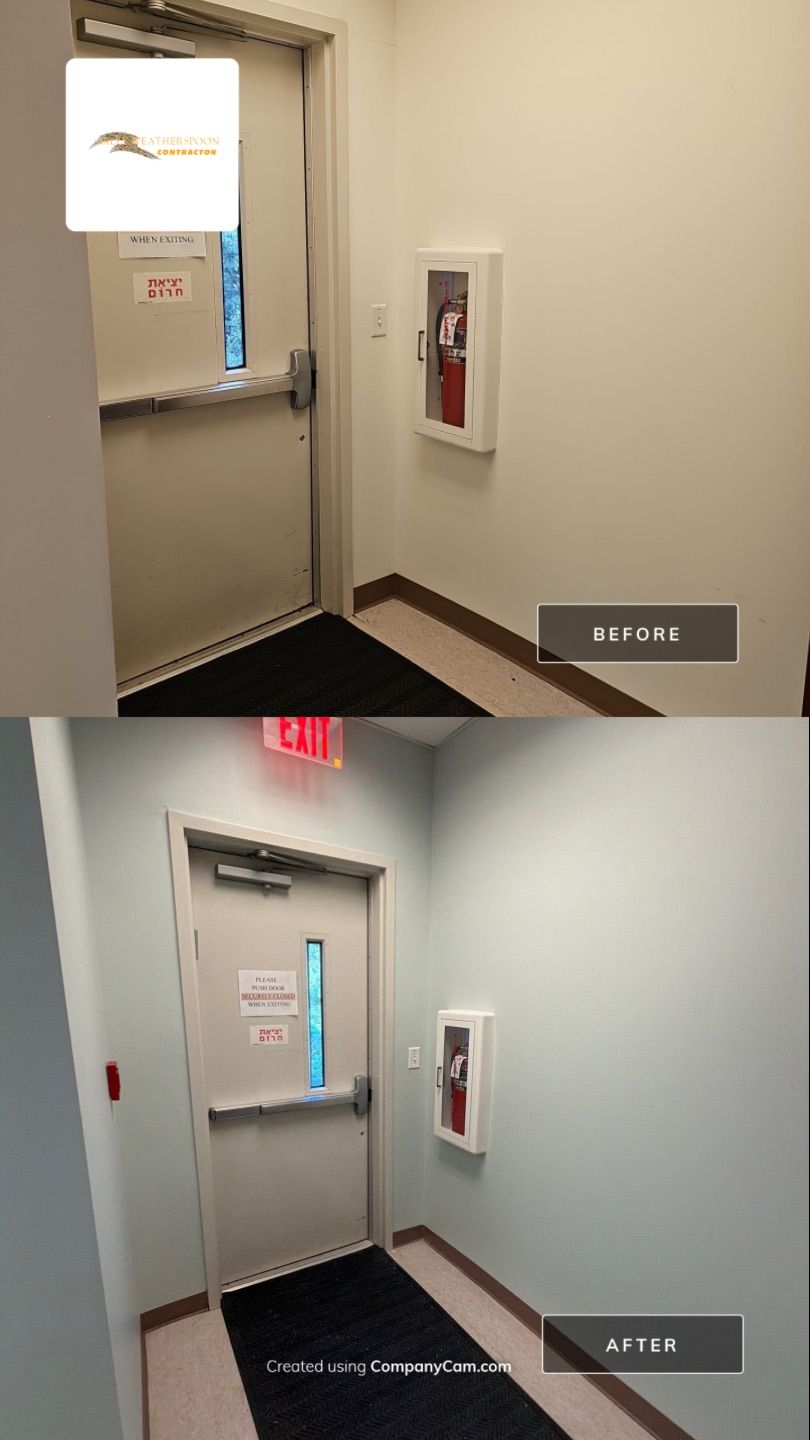 Interior Painting – Beth Myers Synagogue by Billy Weatherspoon Contractor