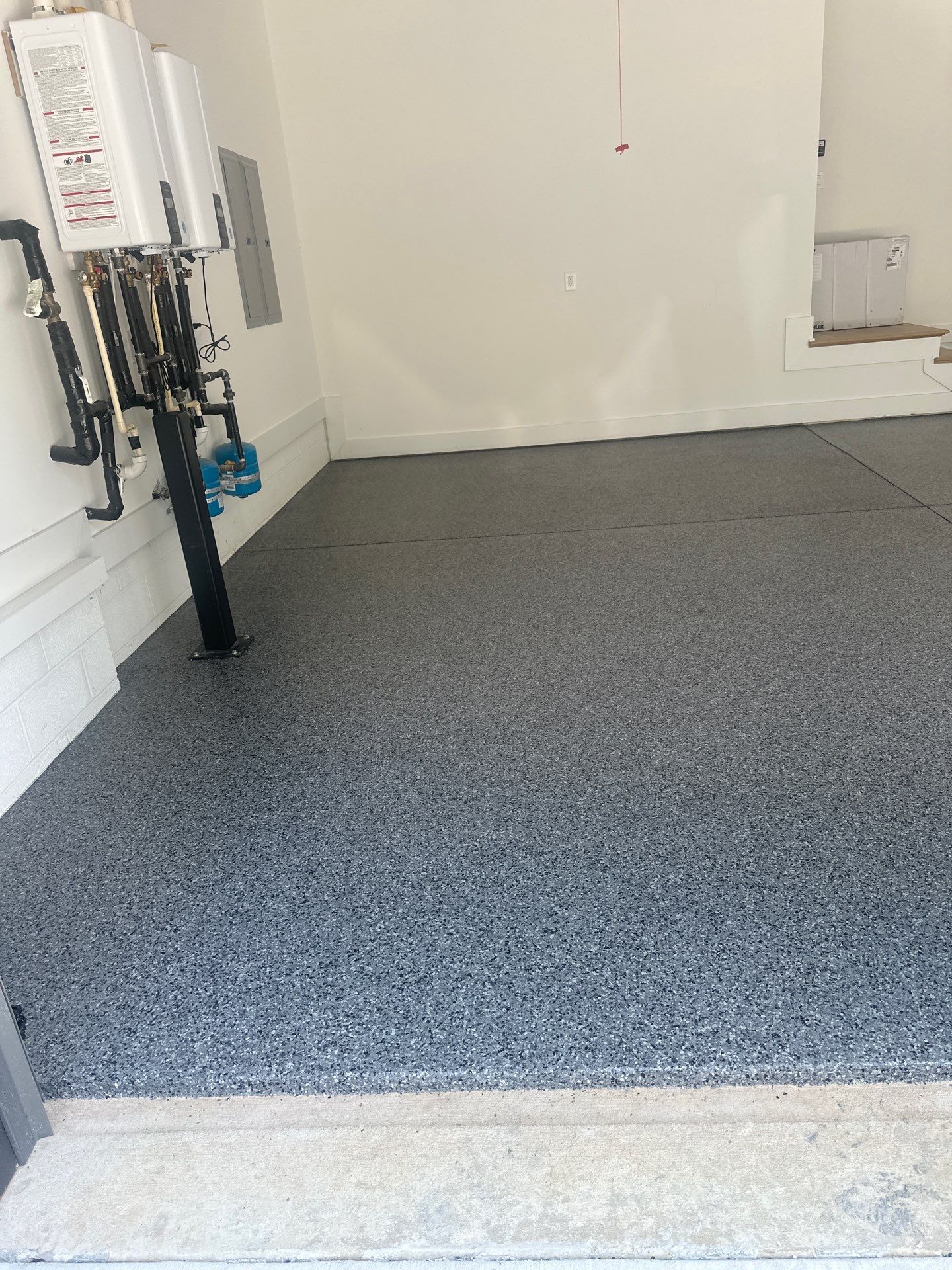 Garage Floor Coating using Nightfall by My Garage Floor Guys
